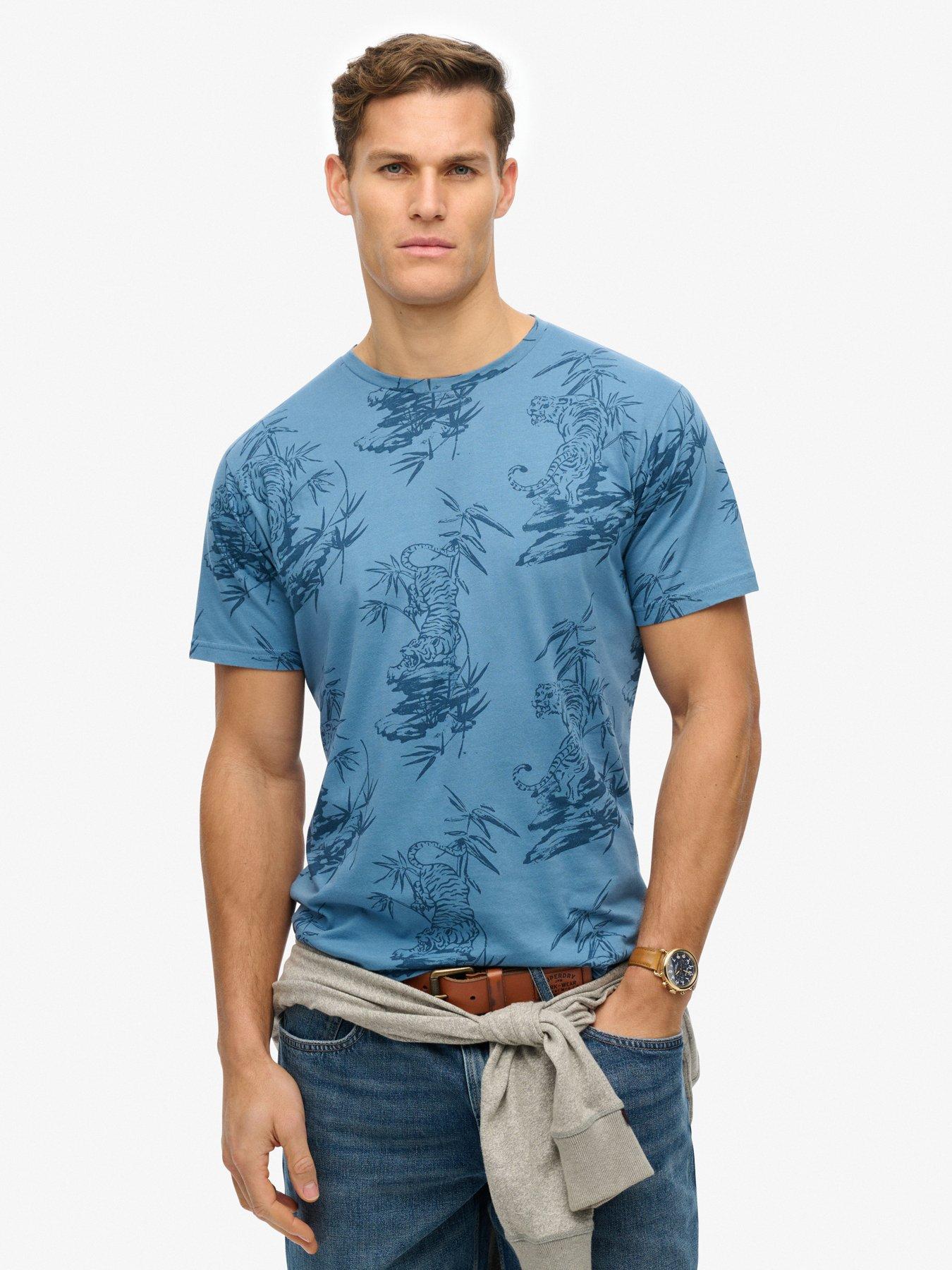 superdry-classic-essential-printed-t-shirt-blue