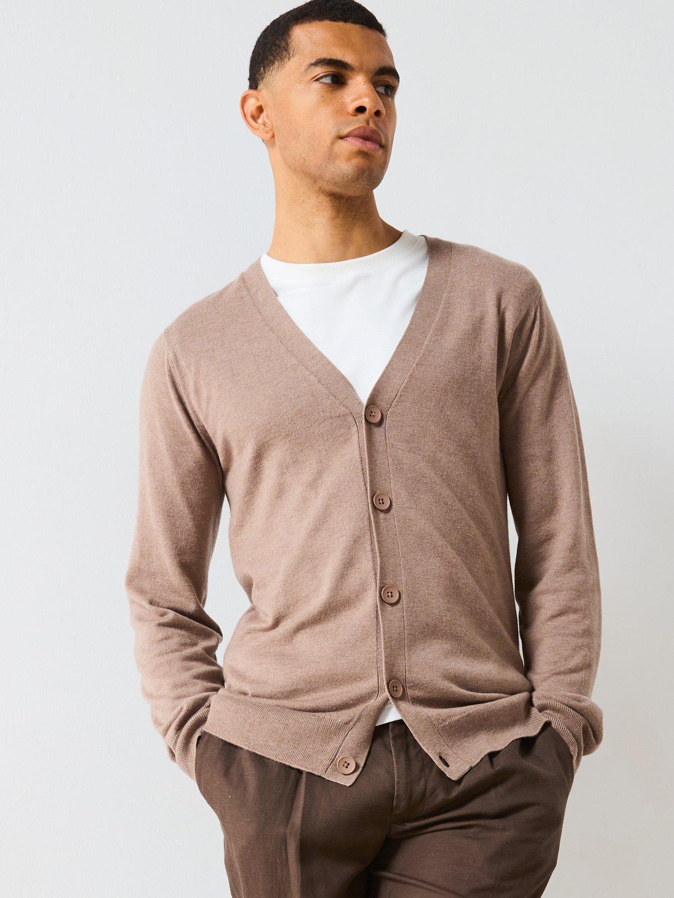 very-man-fine-gauge-knitted-cardigan-with-wool-beige