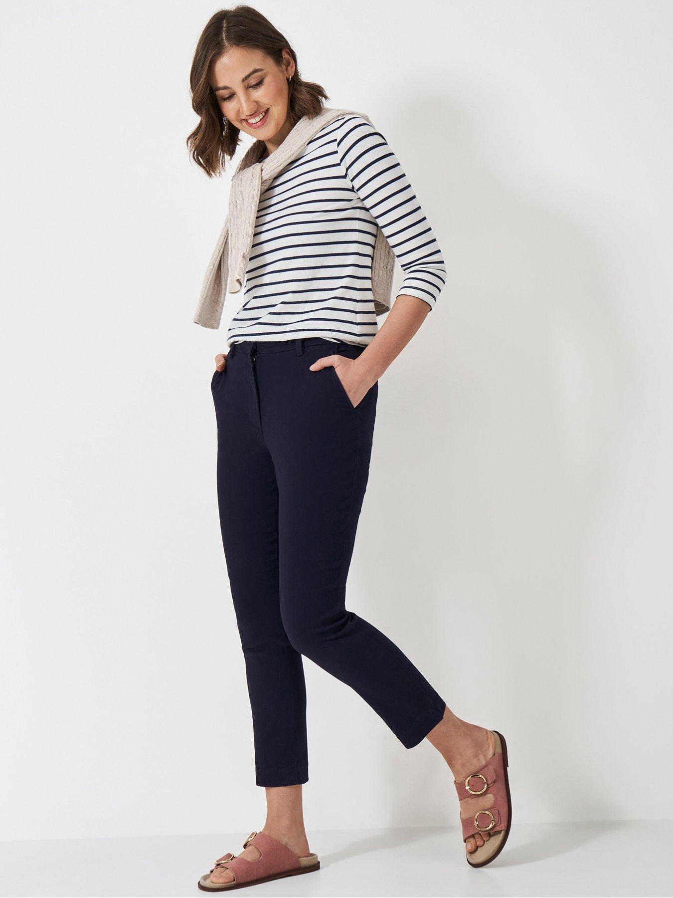 undefined Capri Chinos - Navy