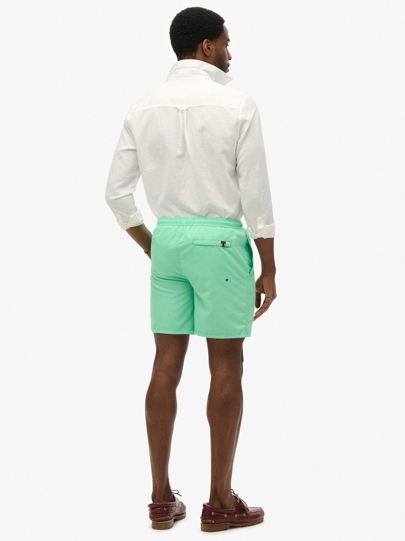 image of superdry-sport-graphic-17-swim-shorts-green