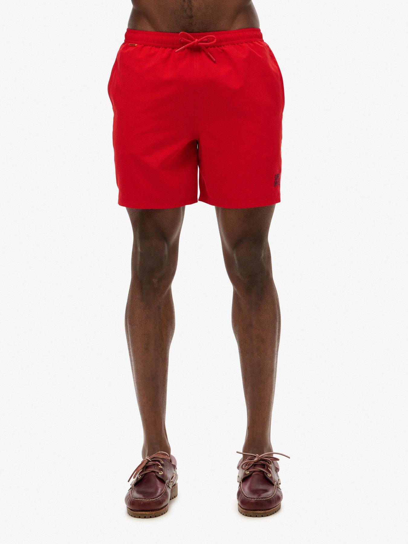 Superdry Essential 17 Swim Shorts - Red