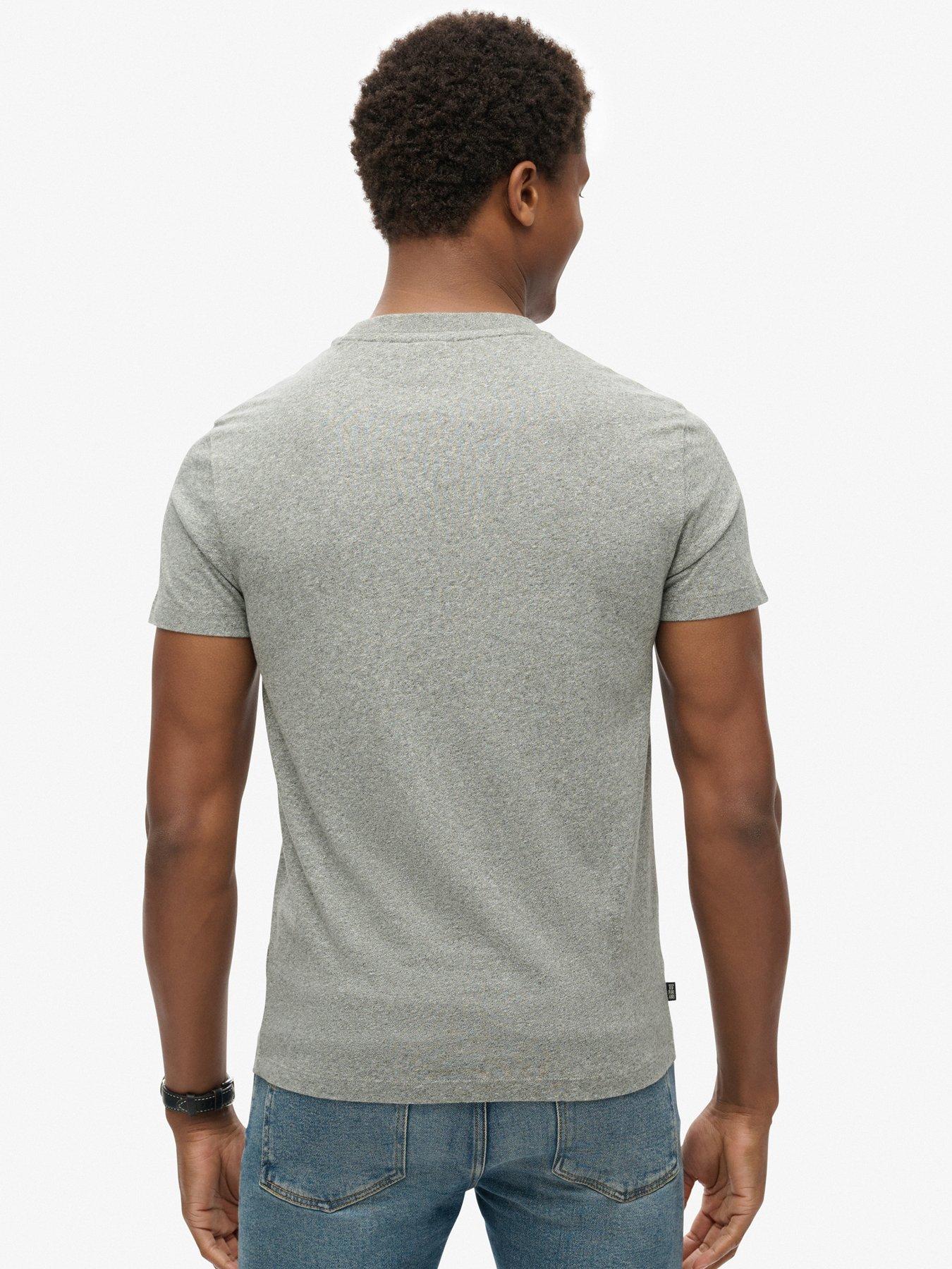 stillFront image of superdry-essential-logo-embroidered-t-shirt-grey
