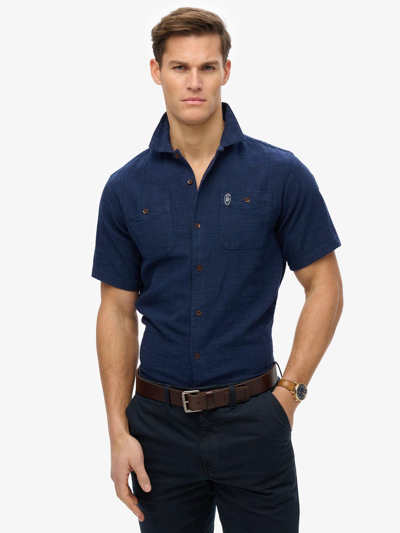 superdry-merchant-short-sleeve-textured-shirt-navy