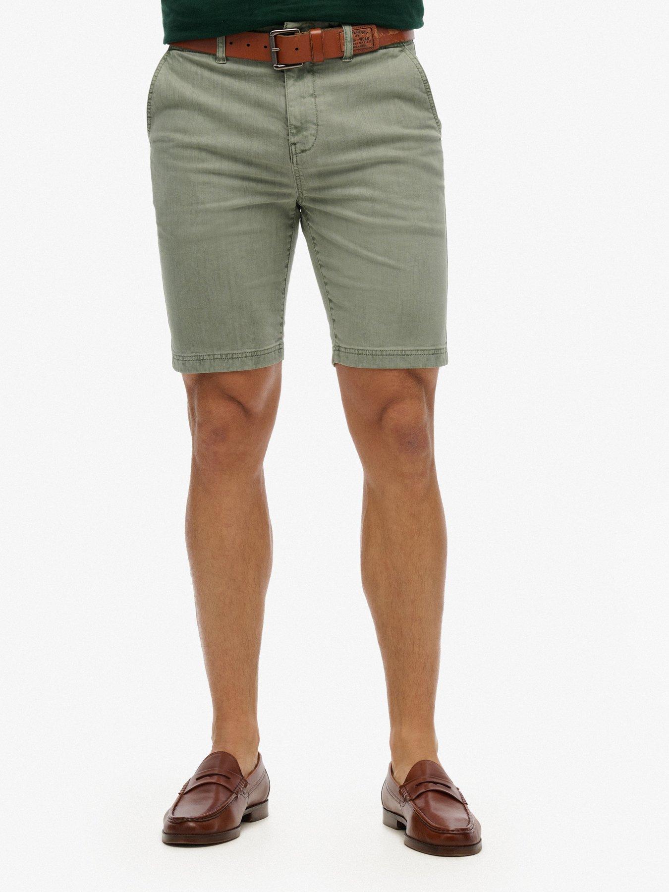 Superdry Officer Chino Shorts - Green