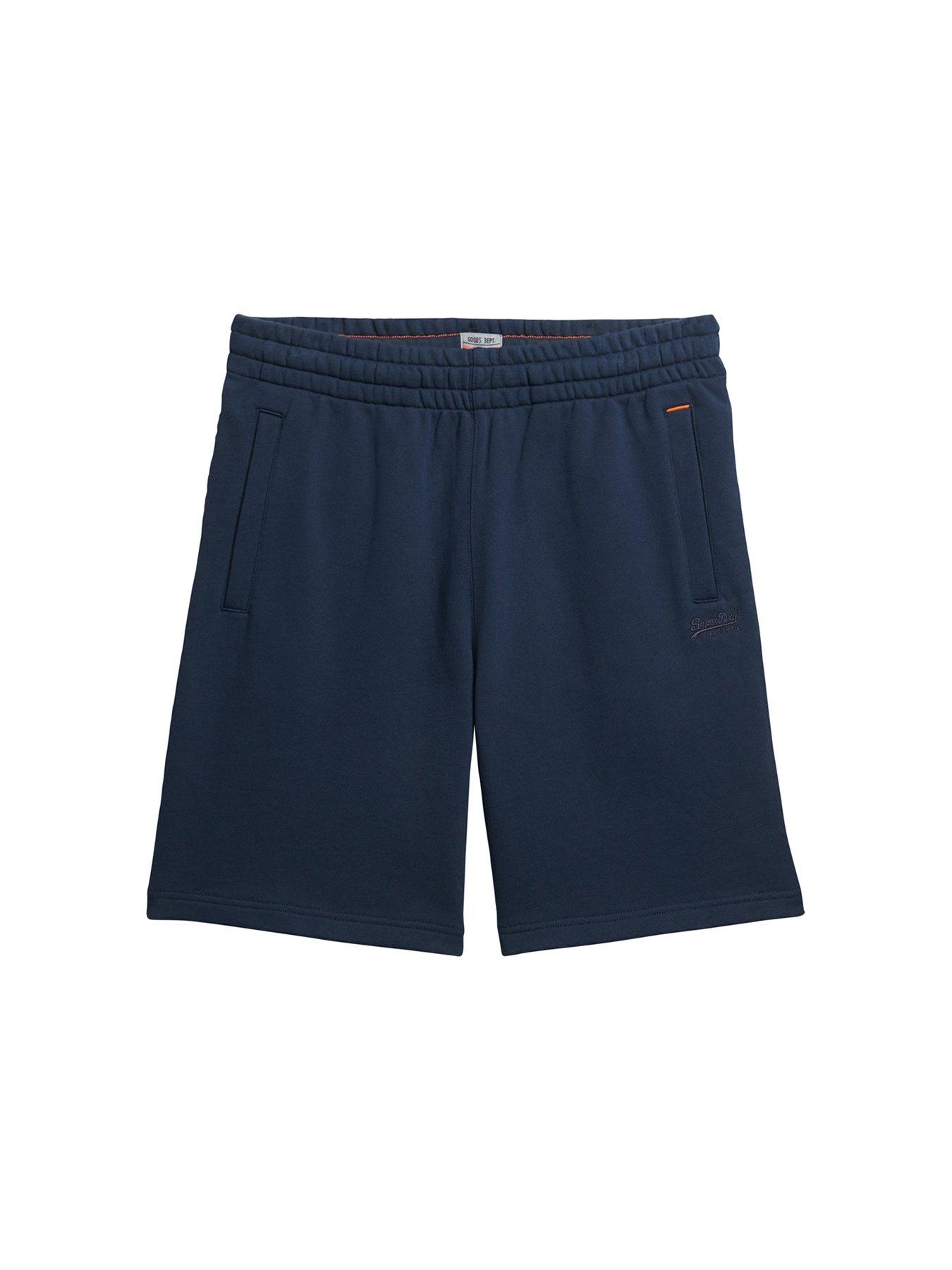 image of superdry-essential-logo-jersey-shorts-navy
