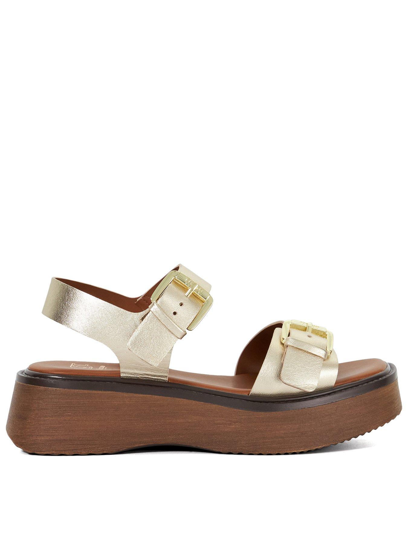 dune-london-luno-casual-flatform-sandals-gold
