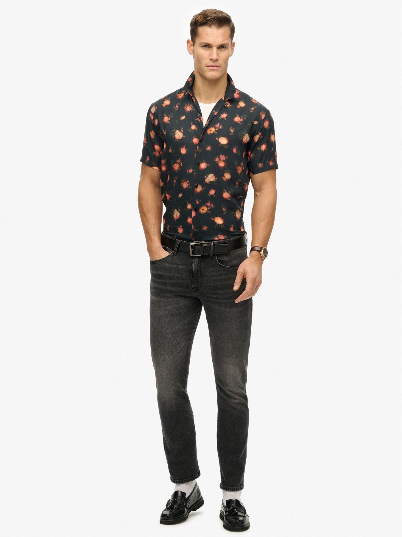  image of superdry-short-sleeve-print-shirt-multi