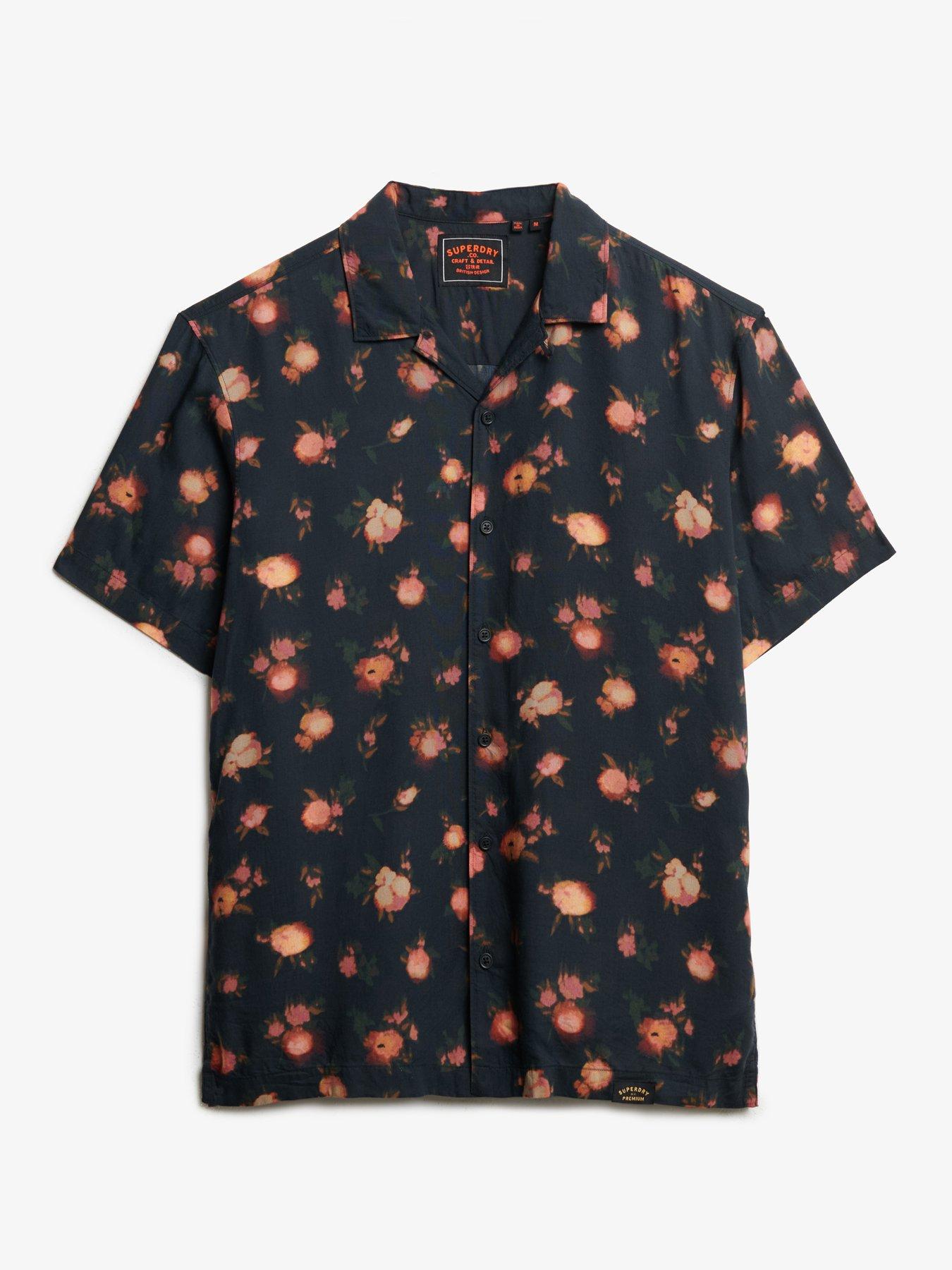  image of superdry-short-sleeve-print-shirt-multi