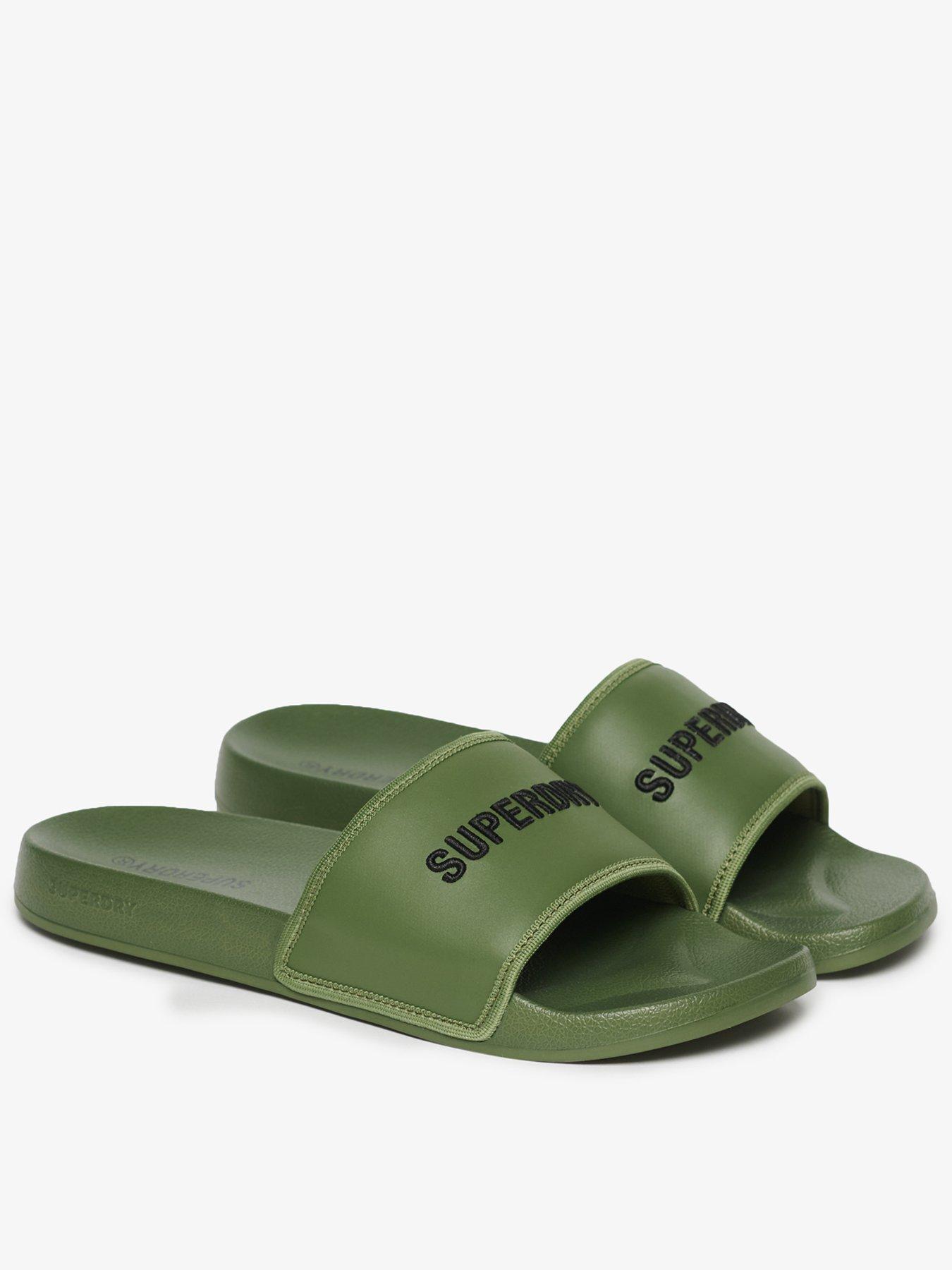 superdry-tarp-core-slide--dark-green