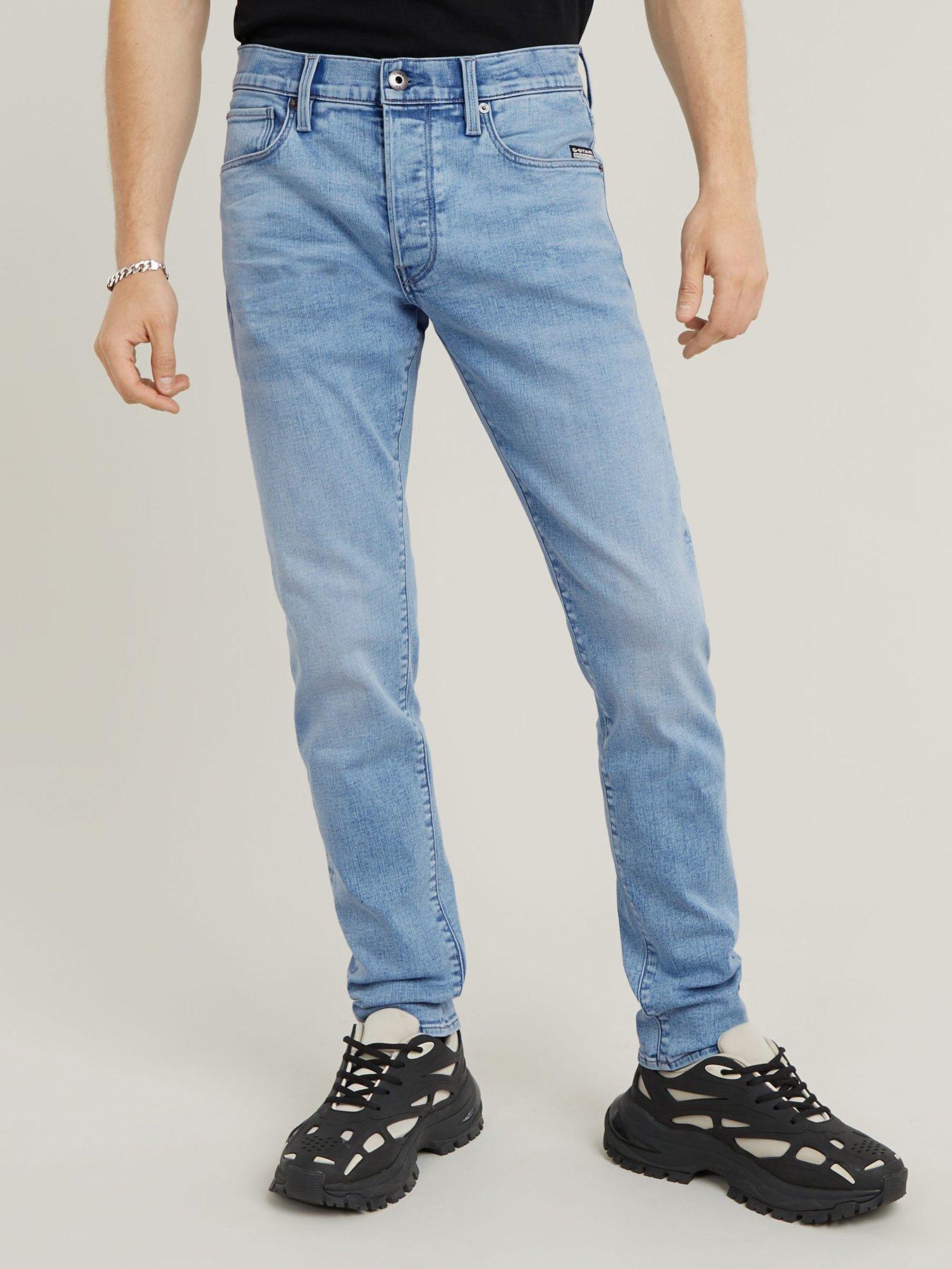 g-star-raw-g-star-3301-slim-tapered-light-wash-jeans-blue
