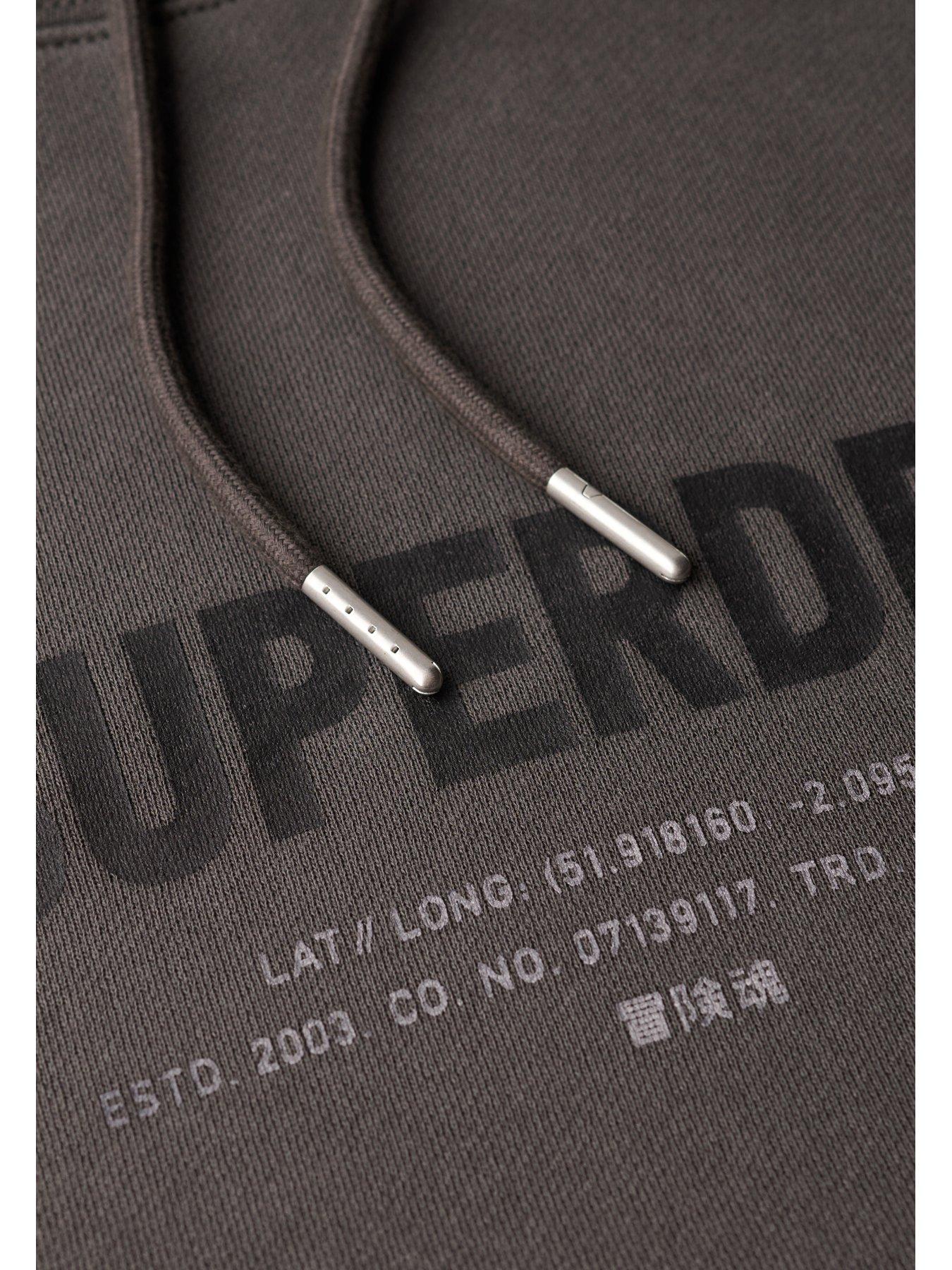 Image 5 of 6 of Superdry Utility Sport Hoodie - Black