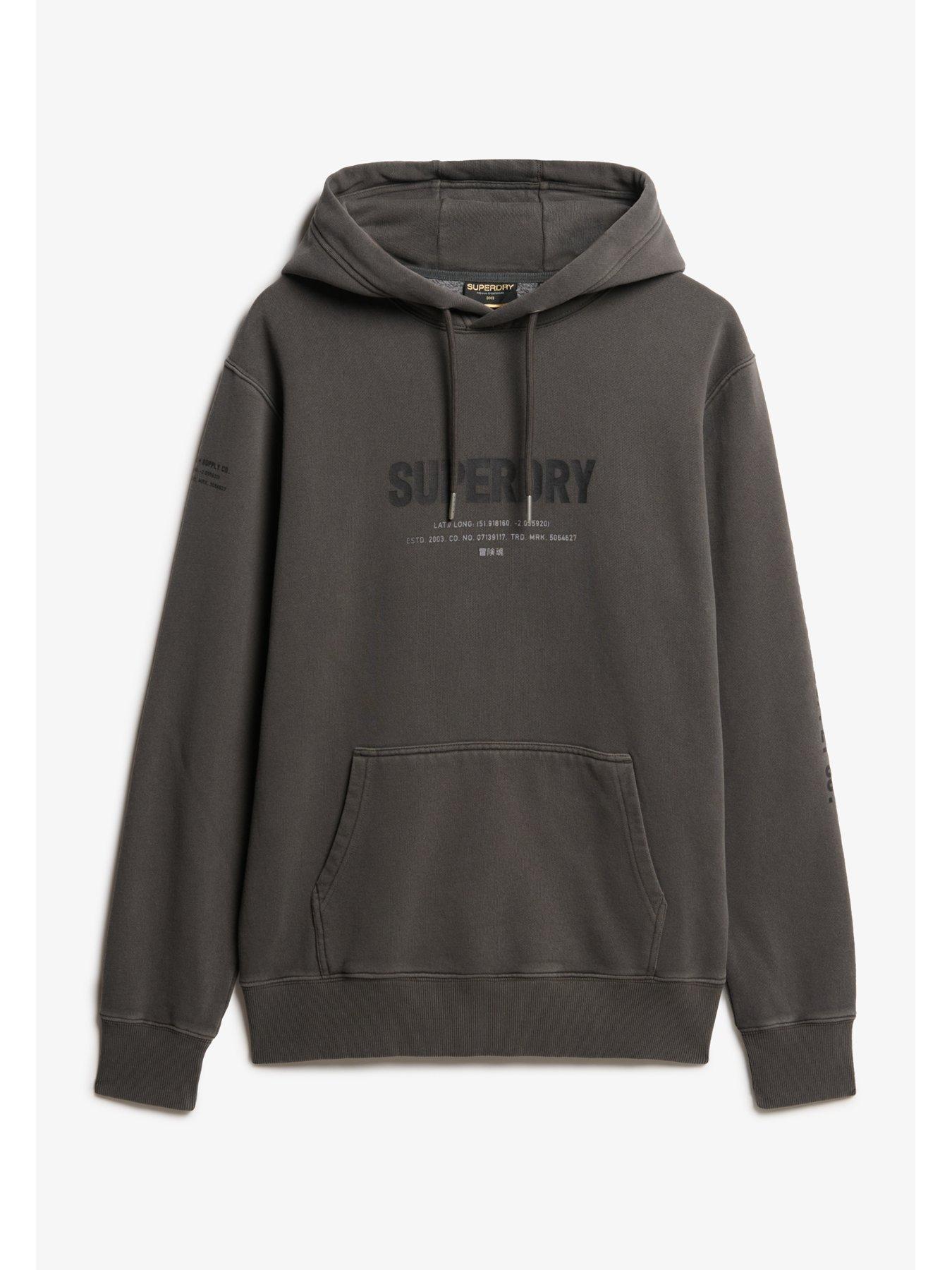 Image 6 of 6 of Superdry Utility Sport Hoodie - Black
