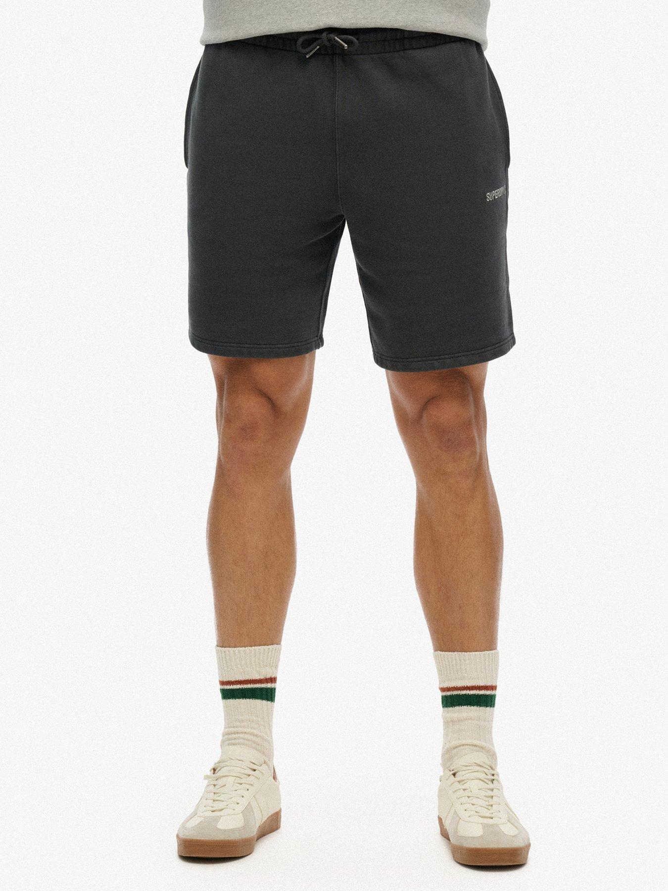 Image 1 of 5 of Superdry Micro Logo Shorts - Black