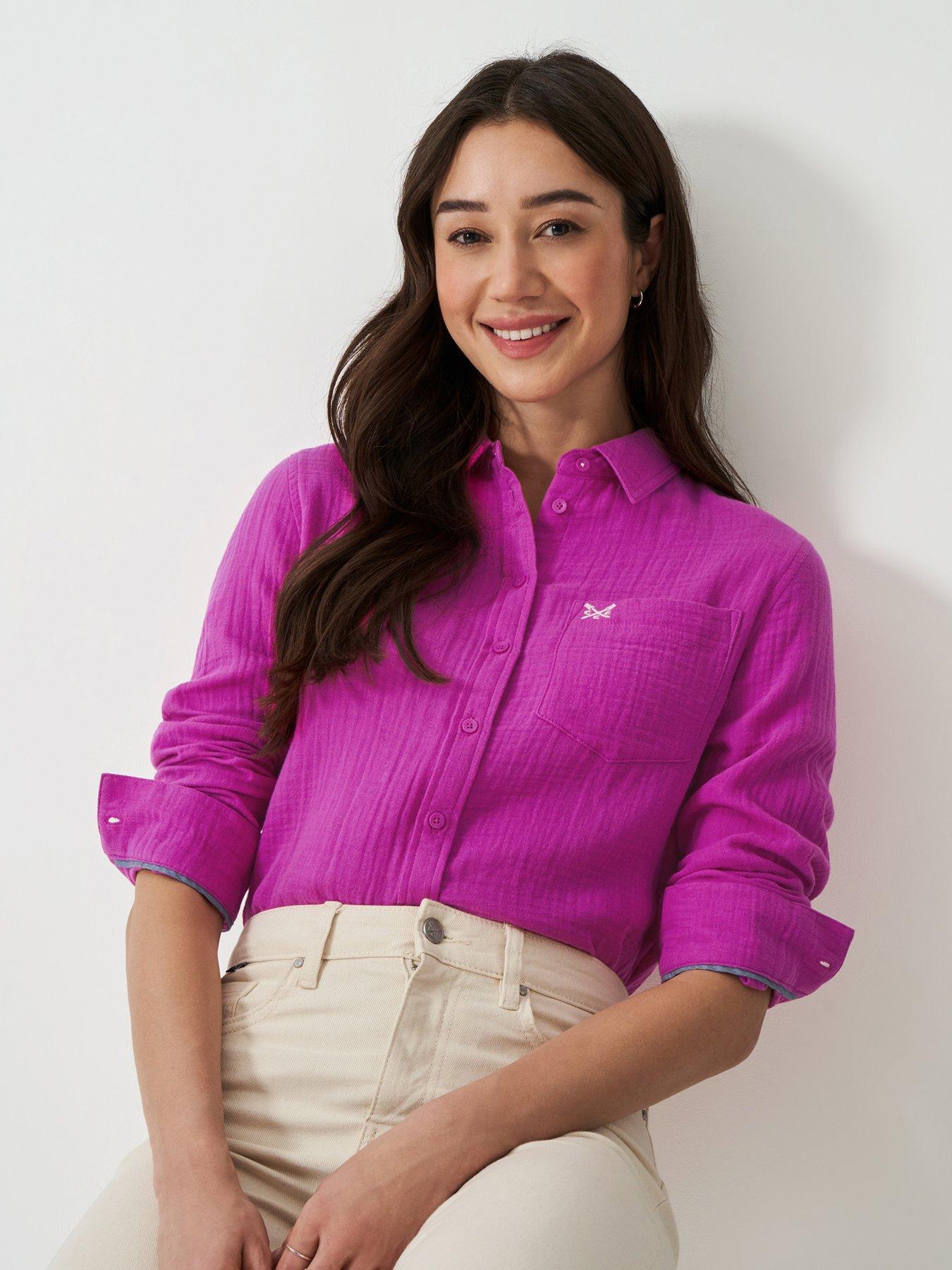 undefined Harlie Relaxed Shirt - Purple