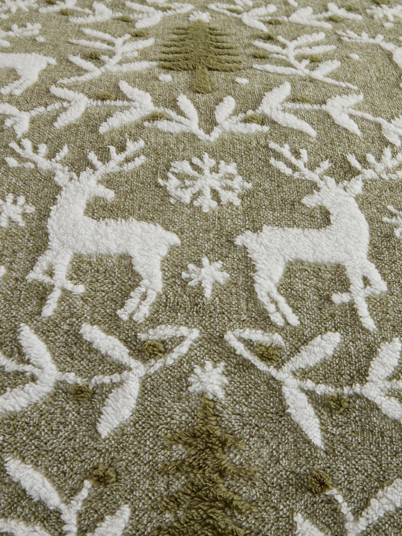 Image 4 of 5 of Very Home Stag Woodland Fleece Duvet Cover&nbsp;Set