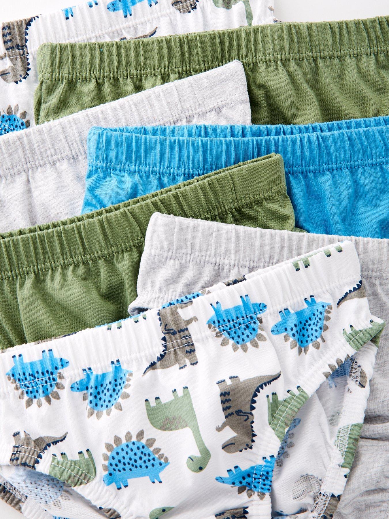  image of the-very-collection-7-pack-dinosaur-briefs-multi