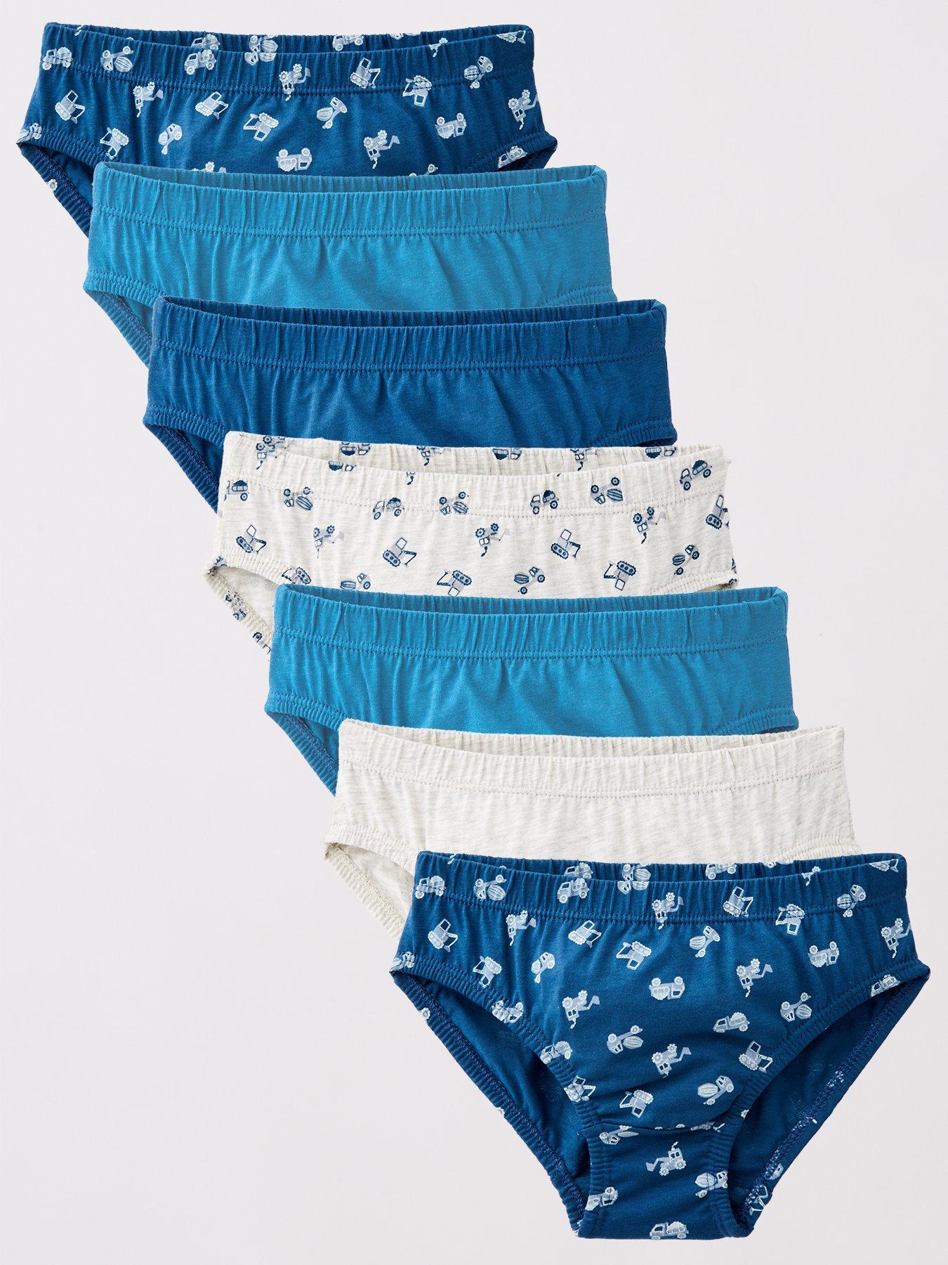 The Very Collection 7 Pack Transport Briefs - Multi