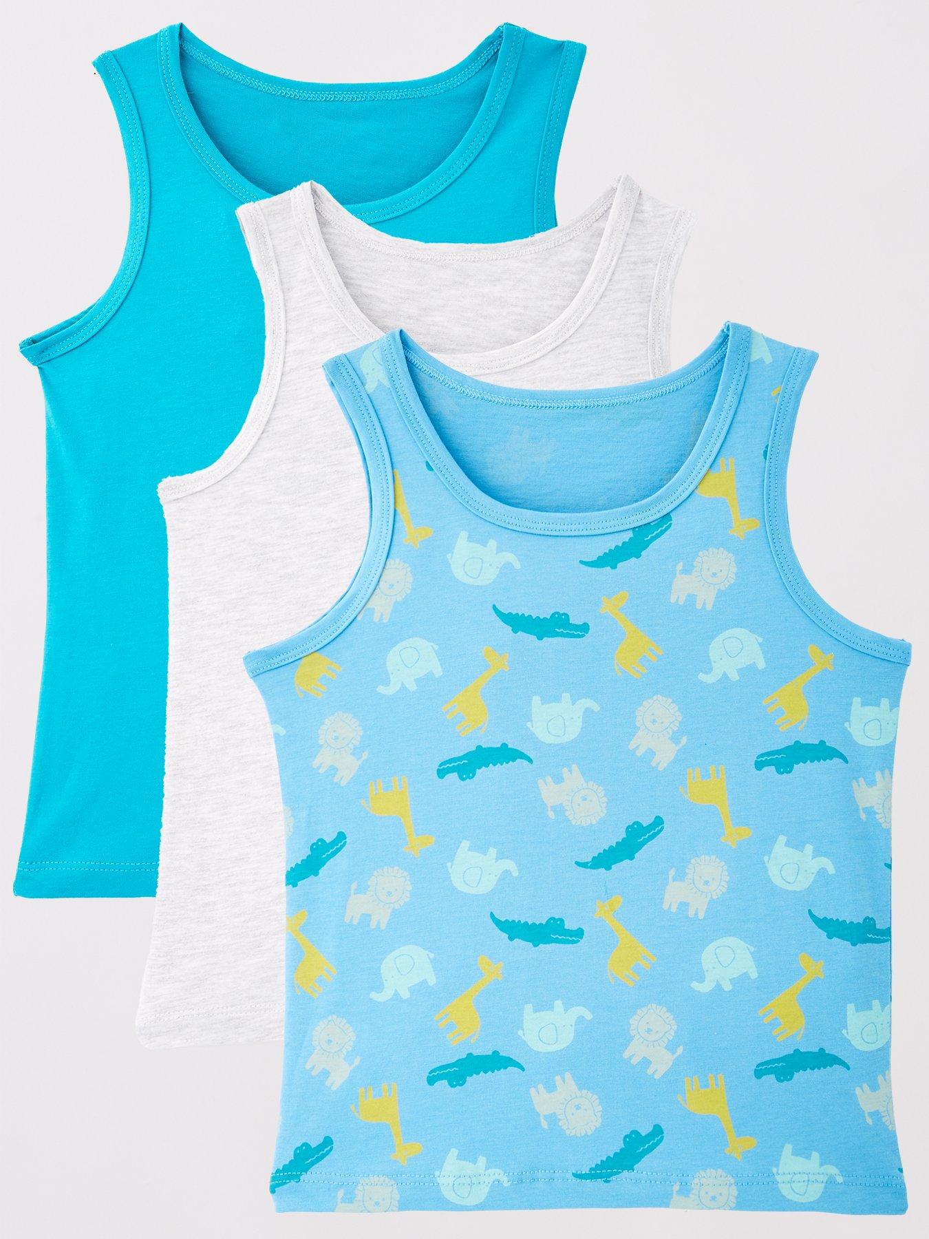 undefined Boys 3 Pack Safari Vests - Multi
