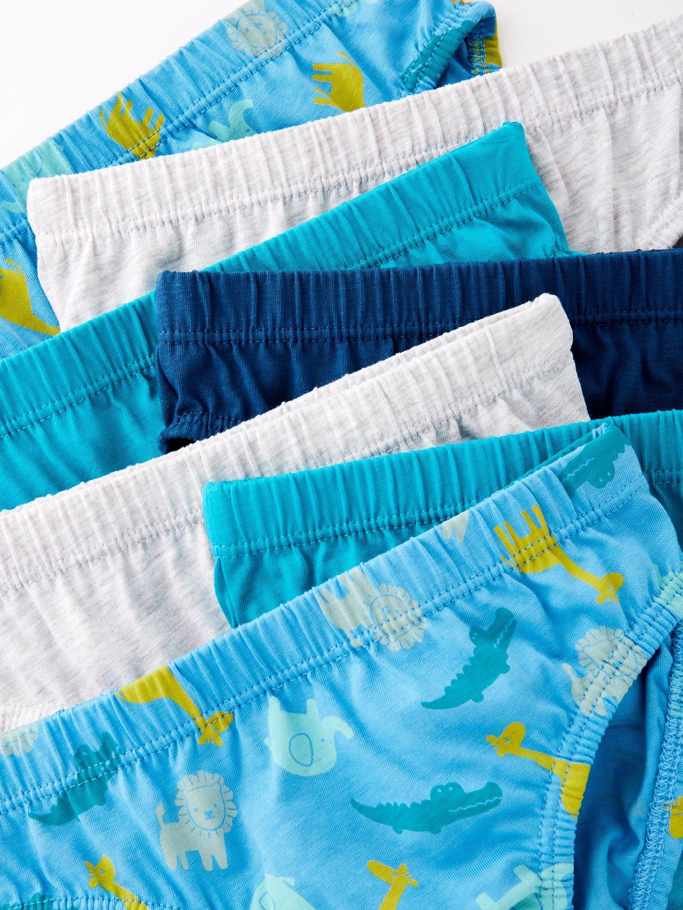 Image 5 of 5 of Mini V by Very Boys 7 Pack Dinosaur Briefs - Multi