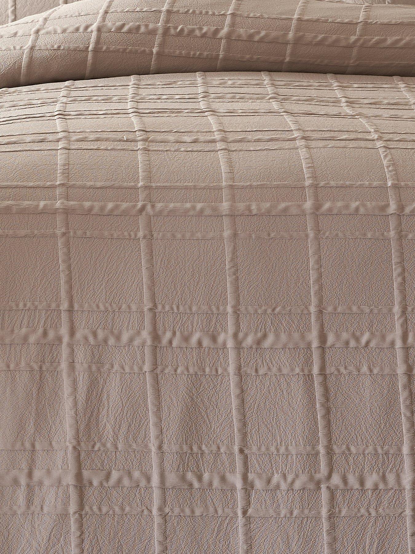  image of very-home-country-check-jacquard-duvet-covernbspset