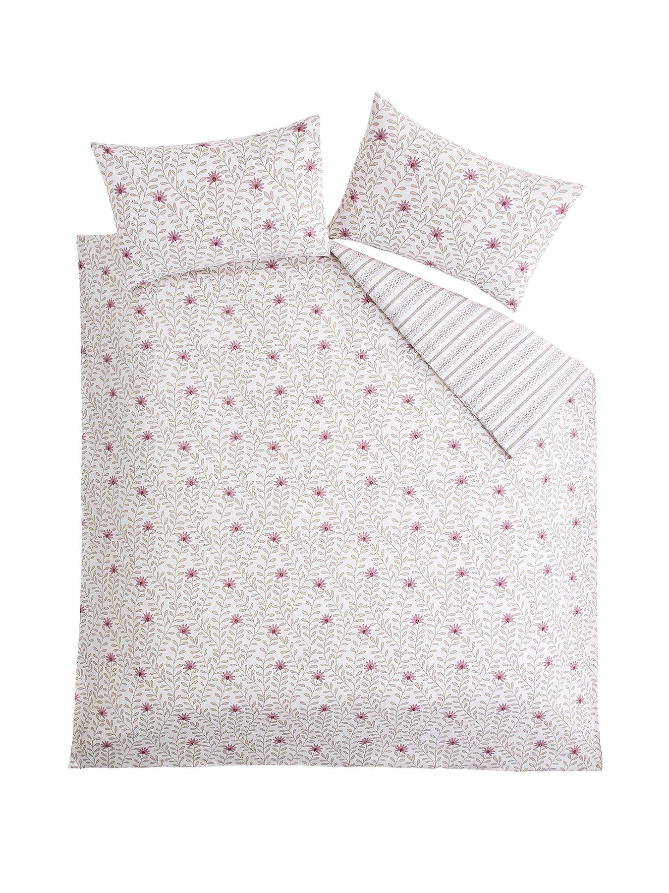  image of very-home-rustic-harmony-floral-print-duvet-cover-set