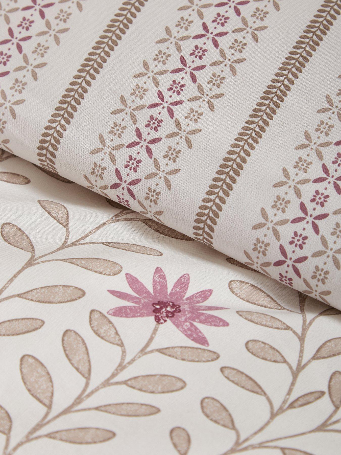  image of very-home-rustic-harmony-floral-print-duvet-cover-set