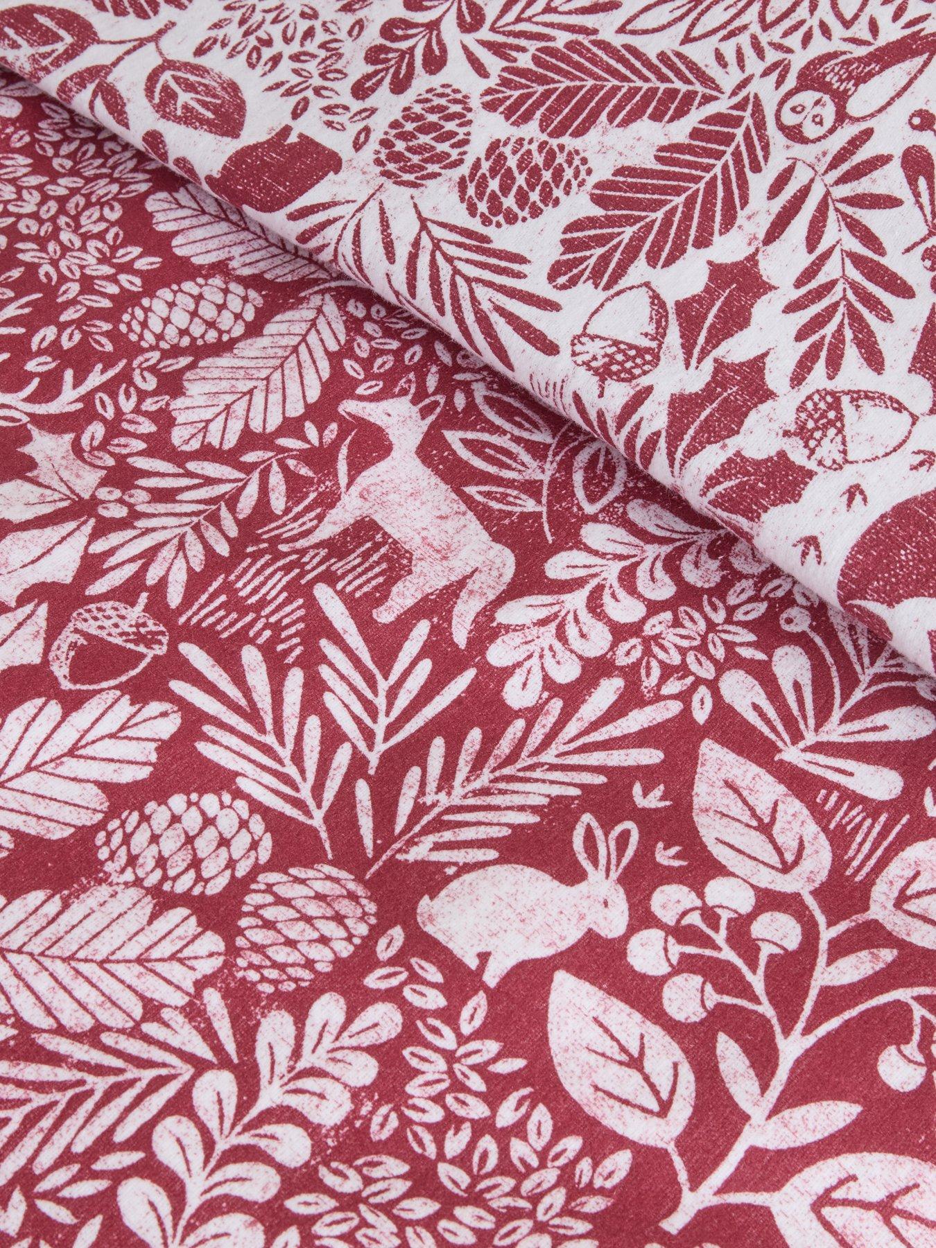 Image 4 of 5 of Very Home Brushed Cotton Winter Woodland Duvet Cover&nbsp;Set