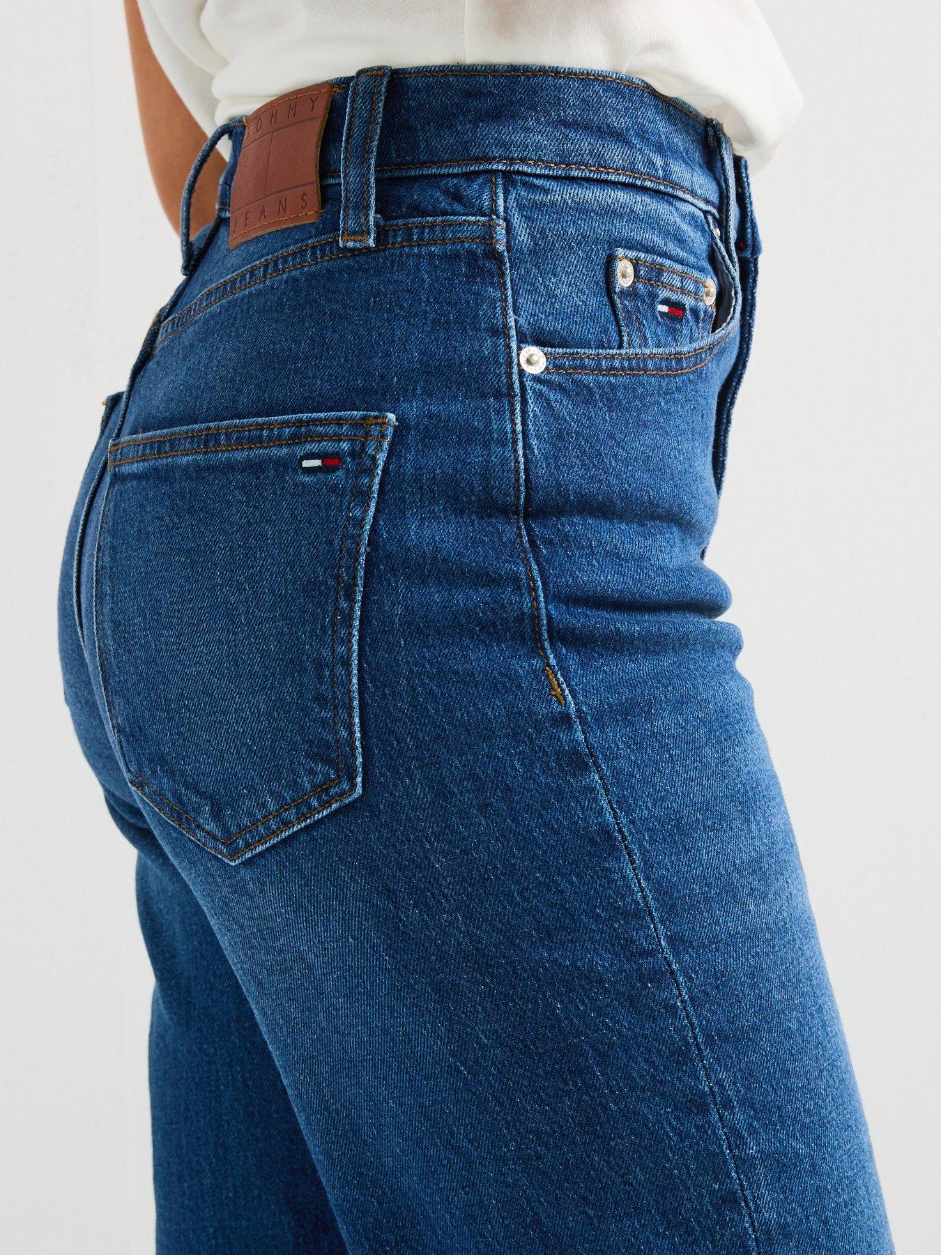  image of tommy-jeans-layla-hr-slim-str-bi0152-co-blue