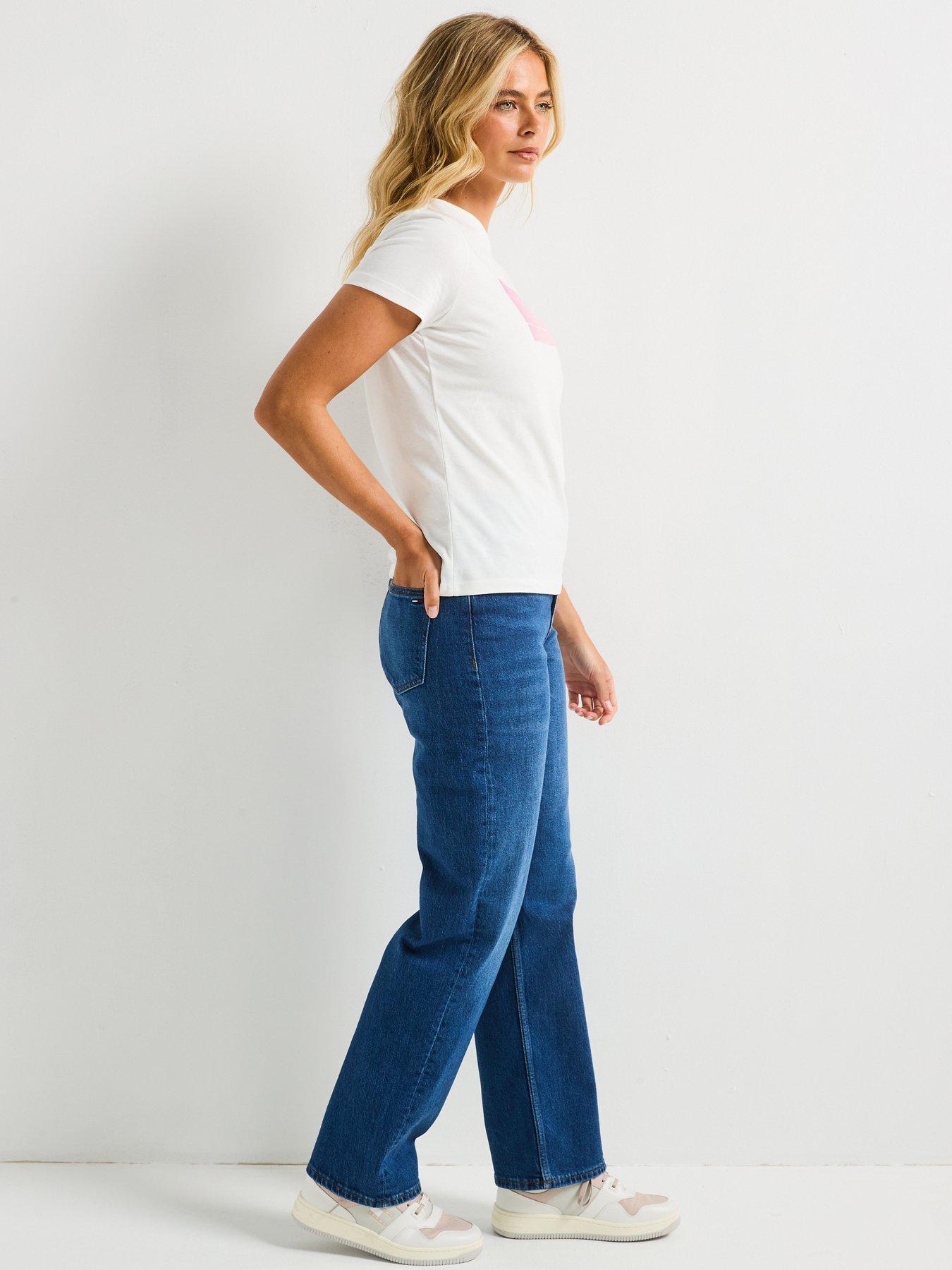  image of tommy-jeans-layla-hr-slim-str-bi0152-co-blue