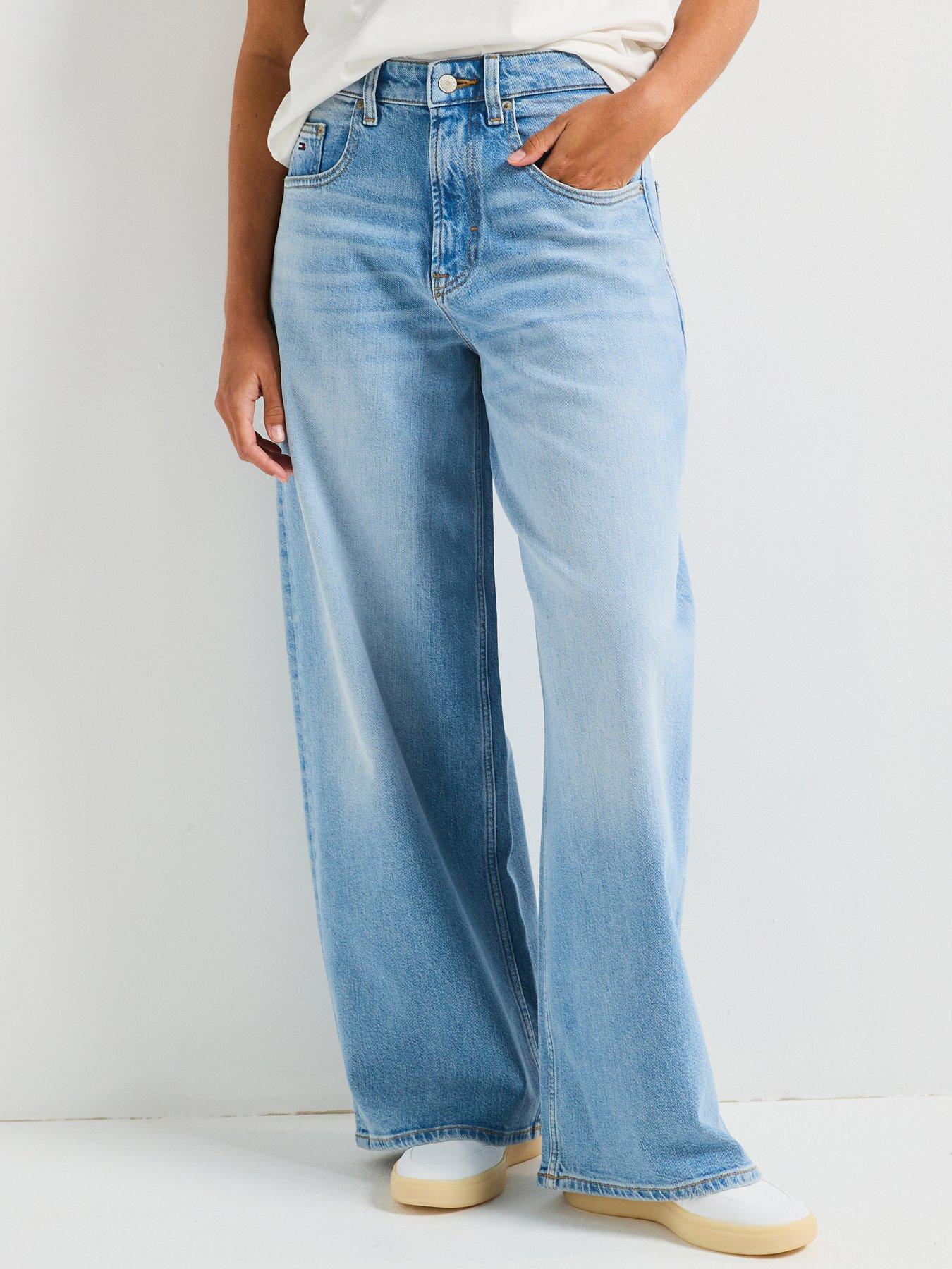 Tommy Jeans Charlie Loose Leg Jean - Light Blue