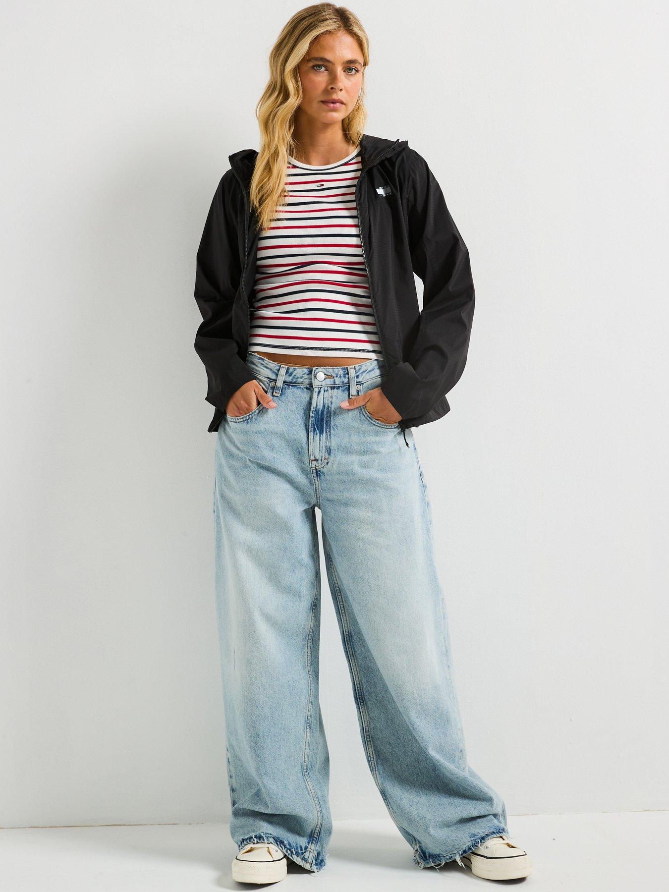 Image 3 of 6 of Tommy Jeans Tjw Outdoor Shell Jacket - Black