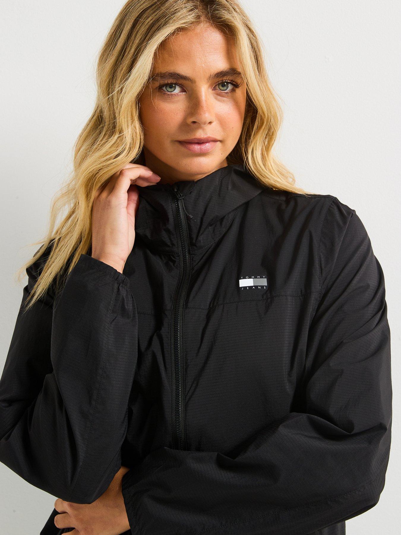 Image 4 of 6 of Tommy Jeans Tjw Outdoor Shell Jacket - Black