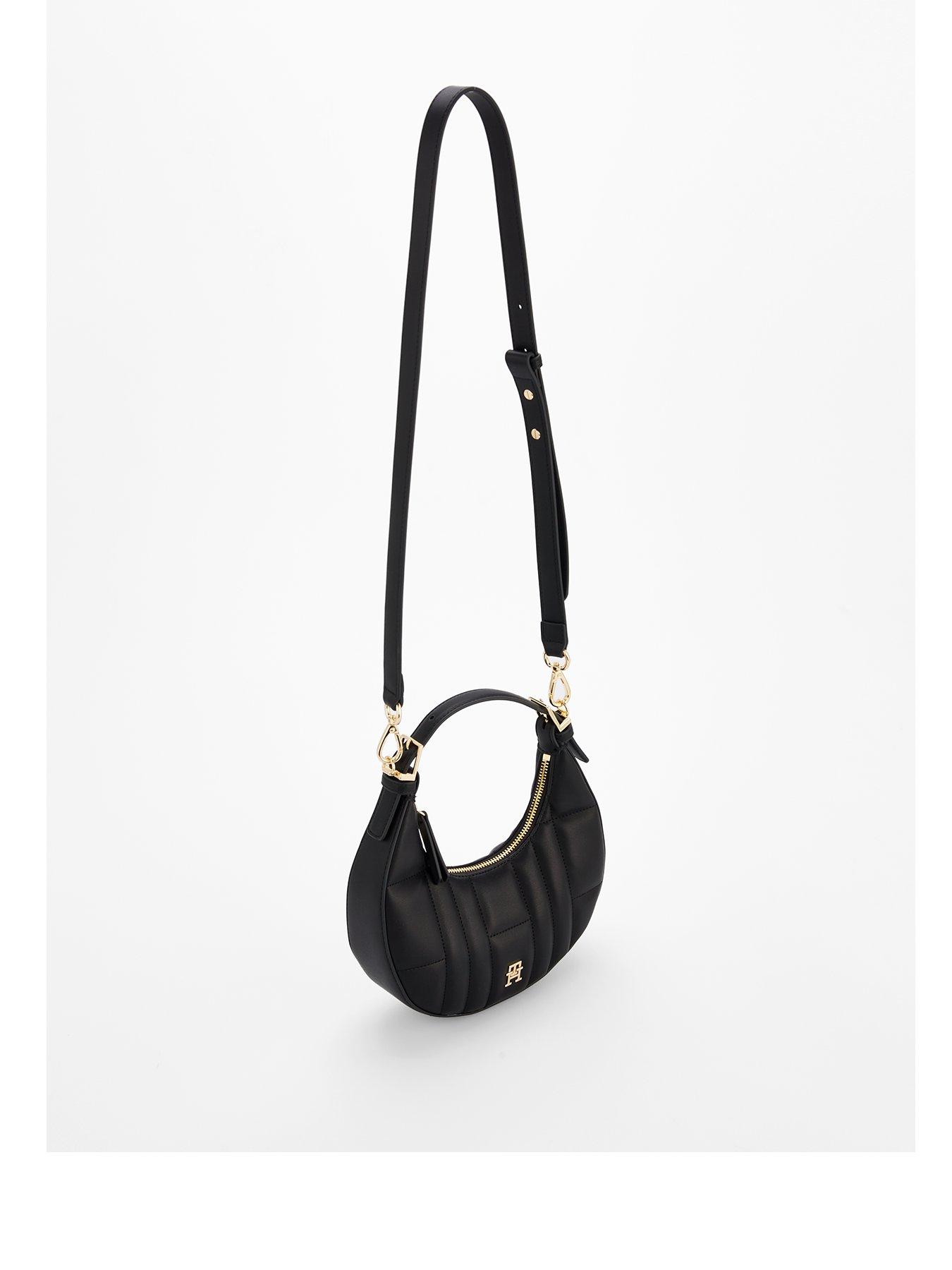 Image 2 of 4 of Tommy Hilfiger Moon Shape Crossbody Bag - Black