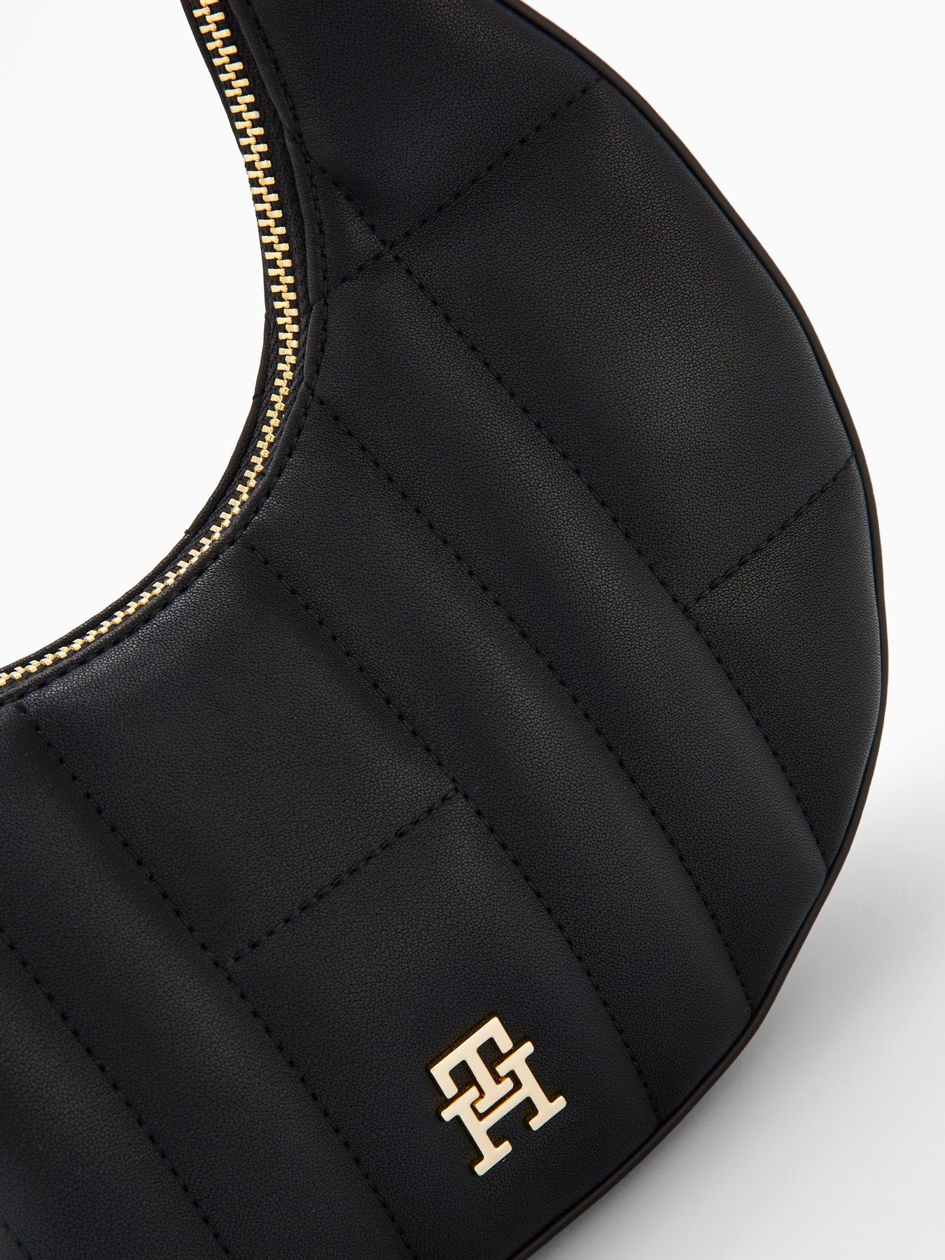 Image 3 of 4 of Tommy Hilfiger Moon Shape Crossbody Bag - Black
