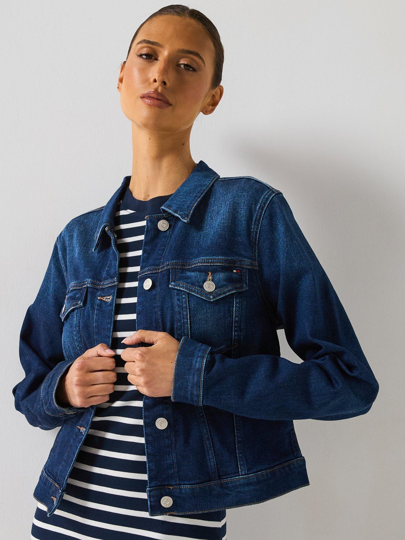 Tommy Hilfiger Doreen Slim Denim Jacket - Blue