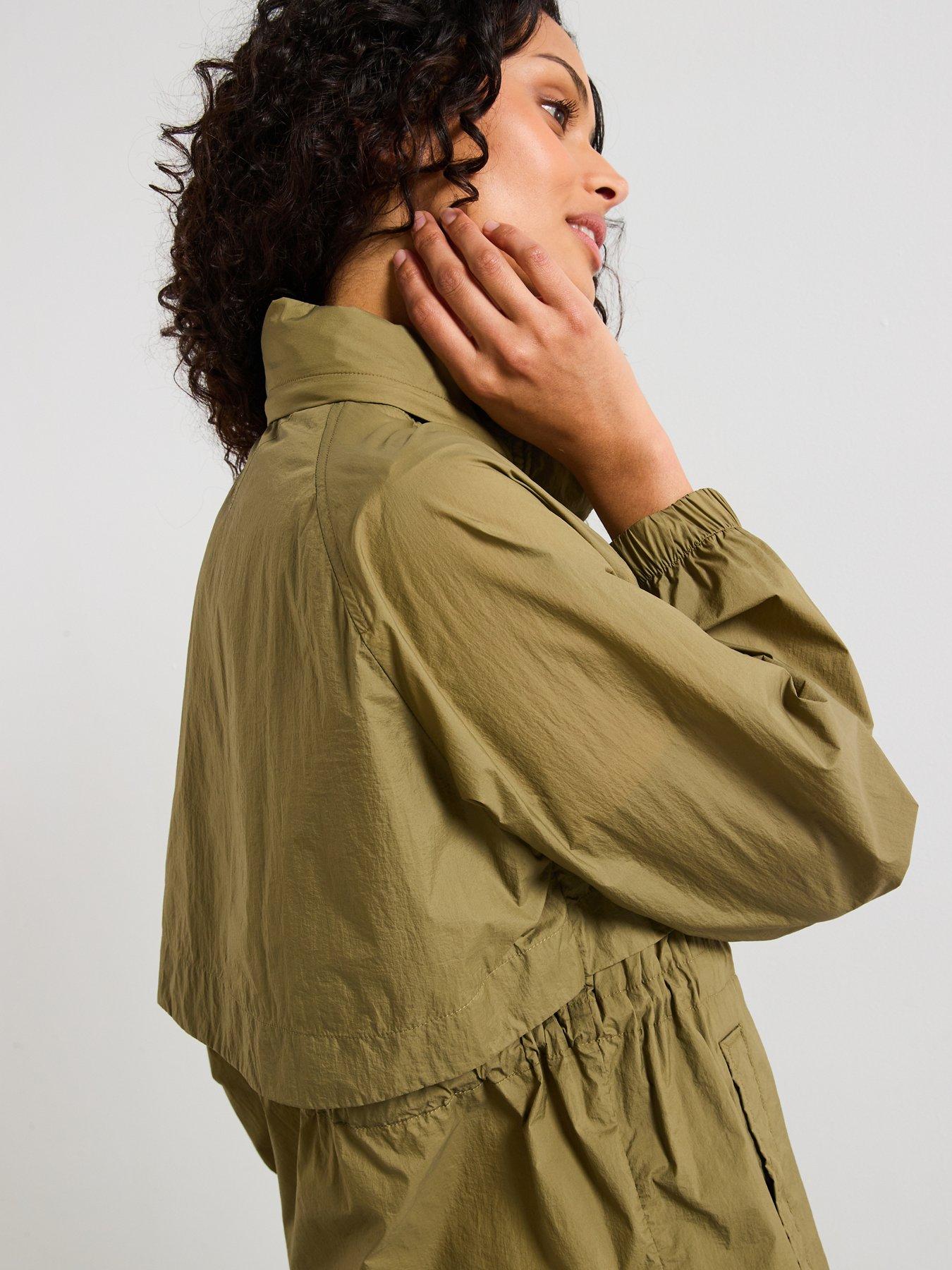 Image 4 of 6 of Tommy Hilfiger Ul Nylon Packable Windbreaker - Khaki