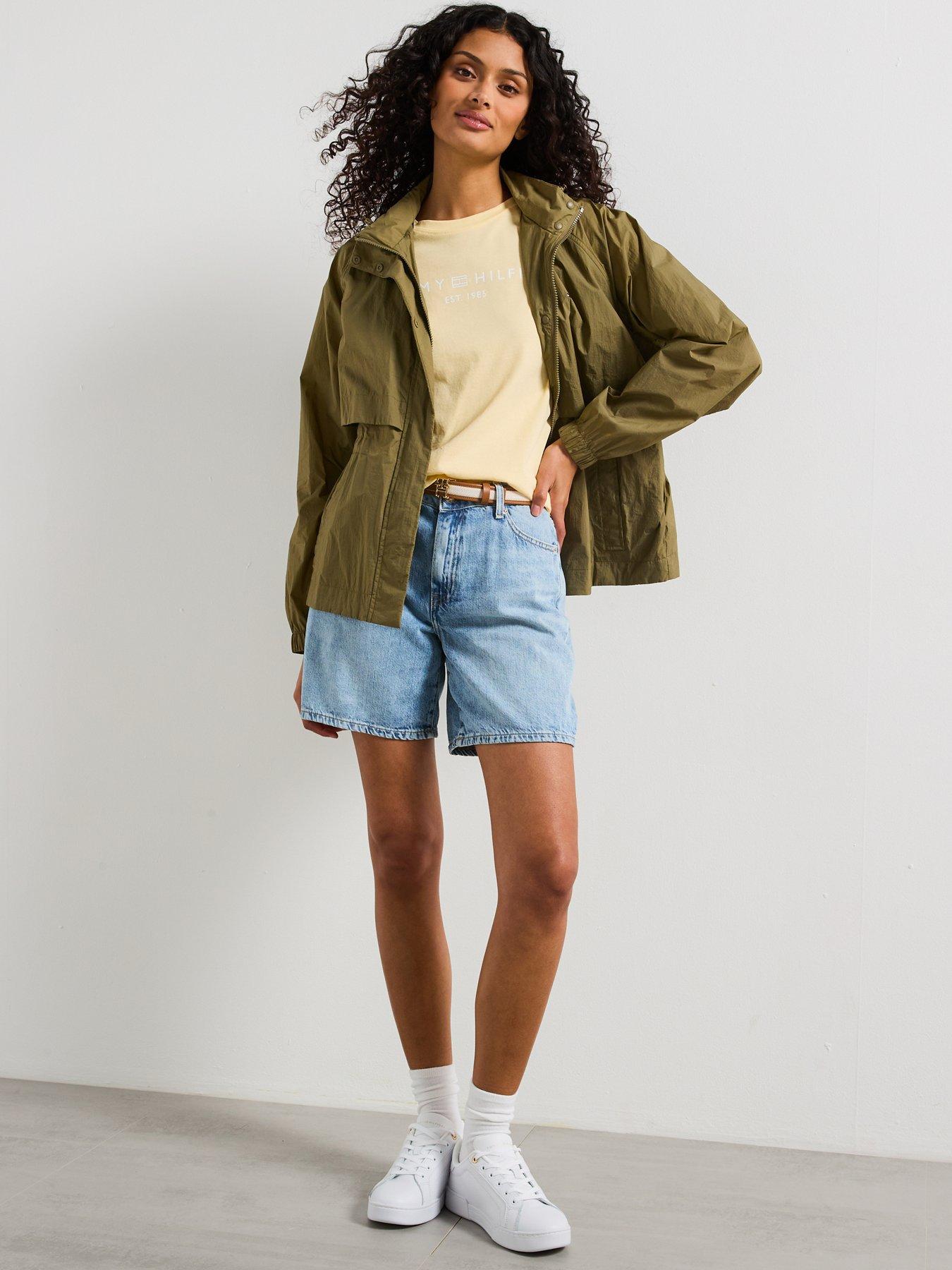 Image 6 of 6 of Tommy Hilfiger Ul Nylon Packable Windbreaker - Khaki