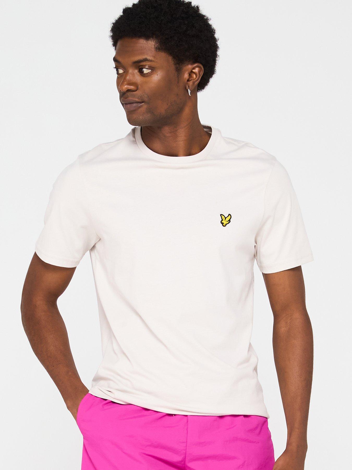 lyle-scott-lyle-amp-scott-plain-t-shirt--beige