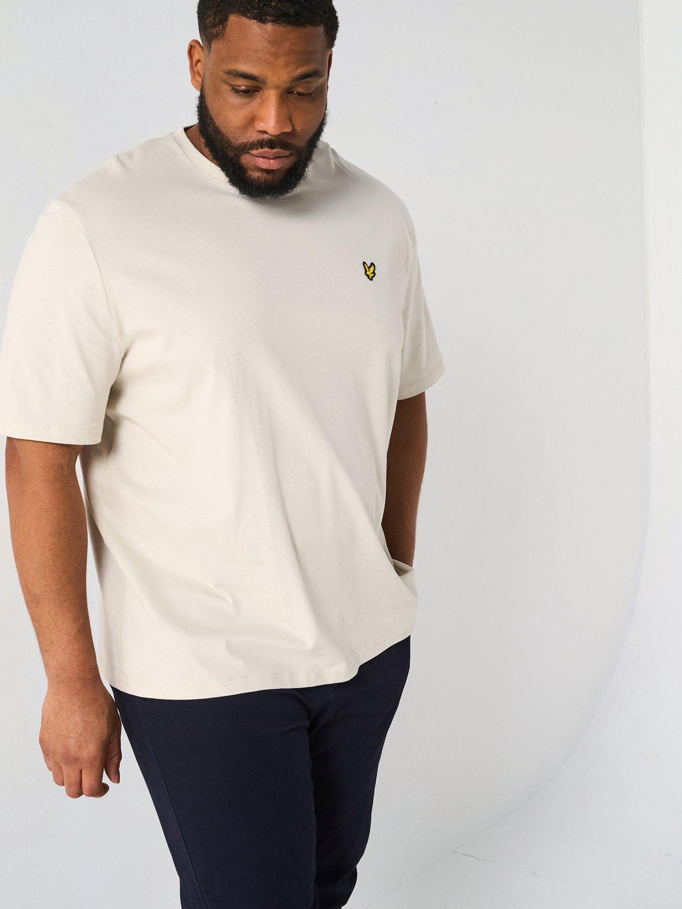 lyle-scott-lyle-amp-scott-big-amp-tall-plain-t-shirt--cream