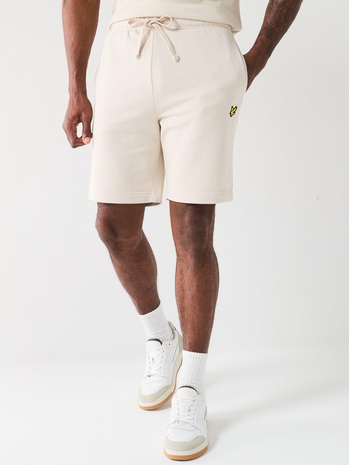 lyle-scott-sweat-shorts-cream