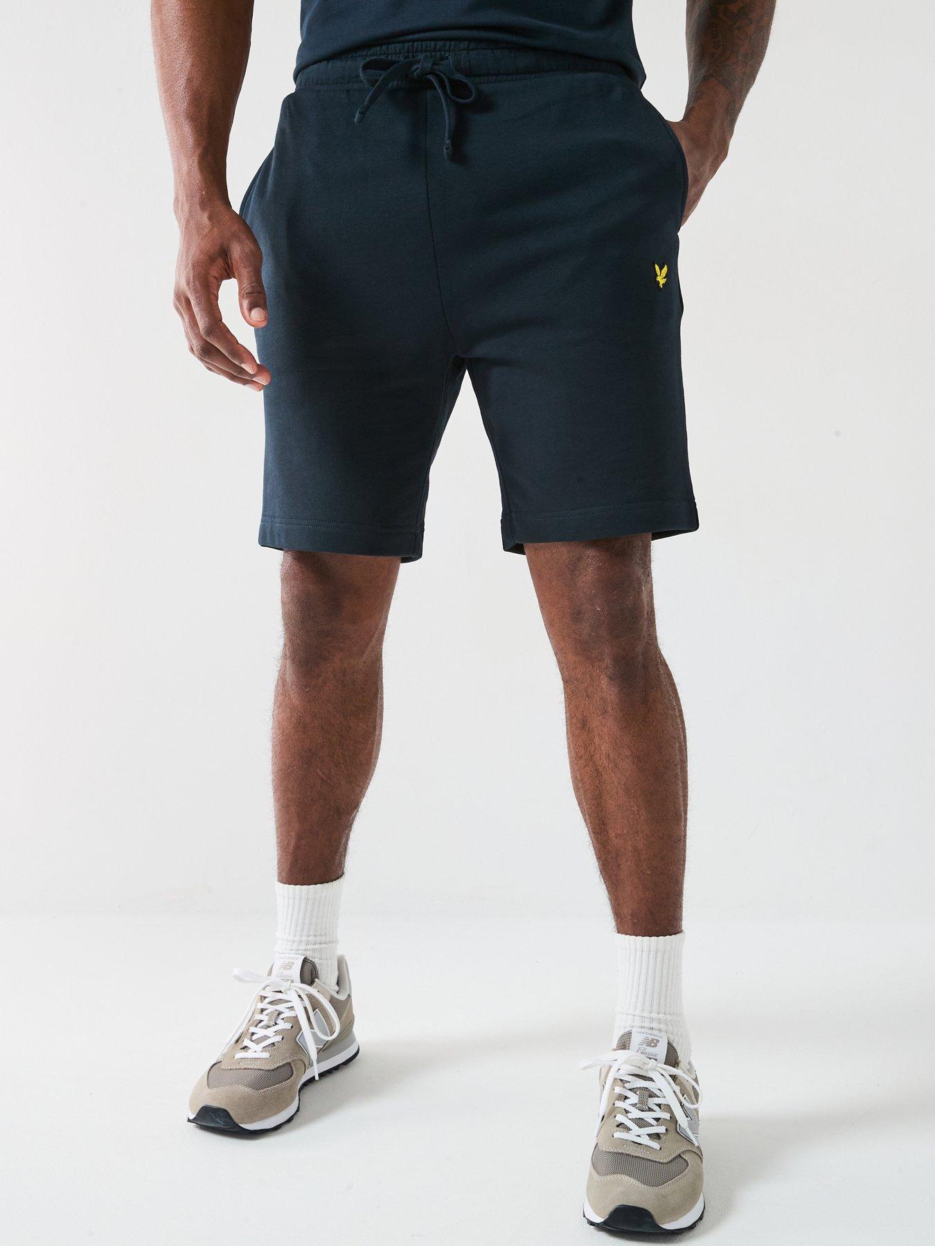 lyle-scott-sweat-shorts-navy