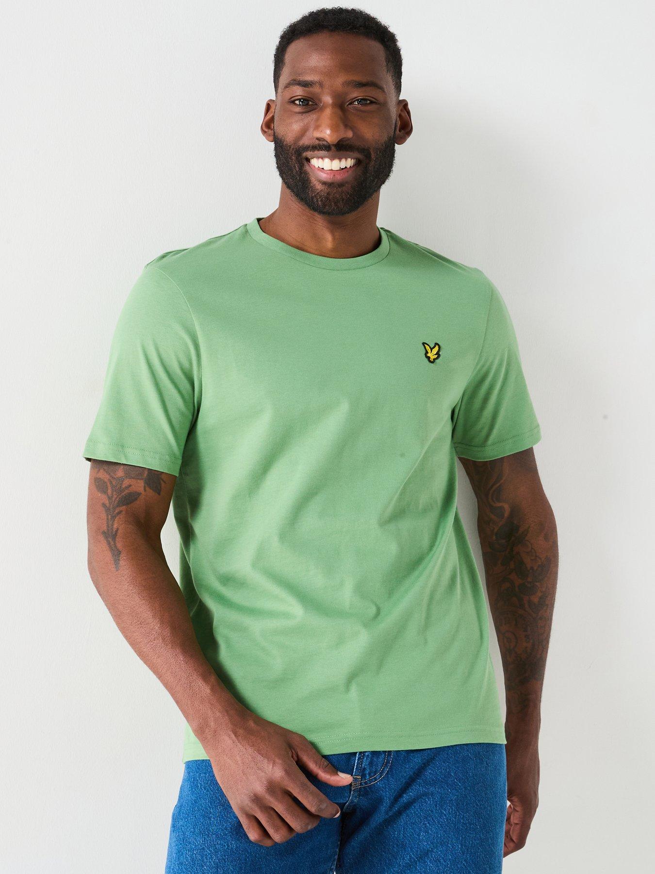 lyle-scott-plain-t-shirt-green