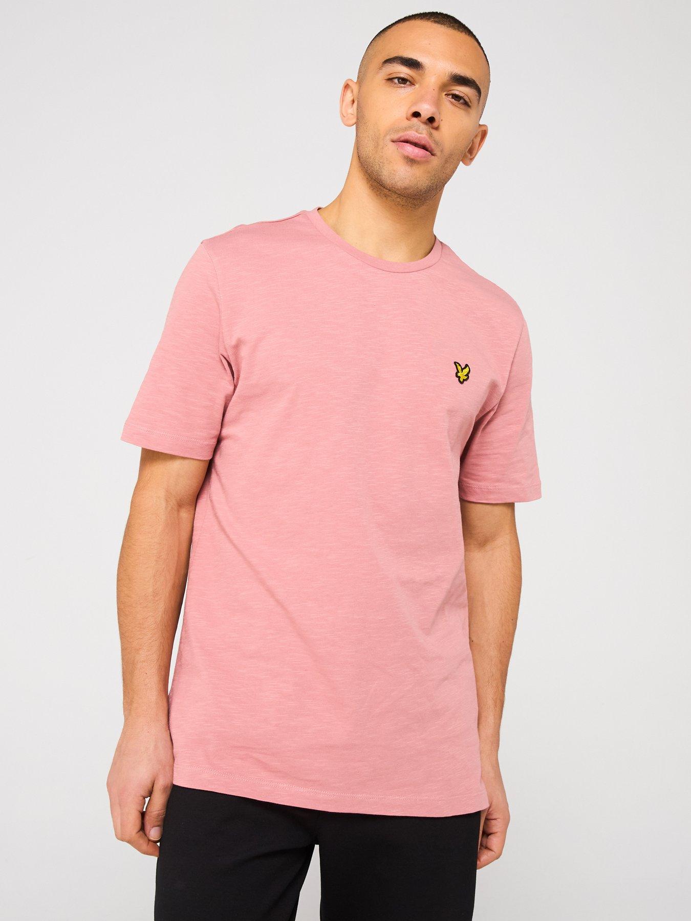 lyle-scott-slub-t-shirt-red