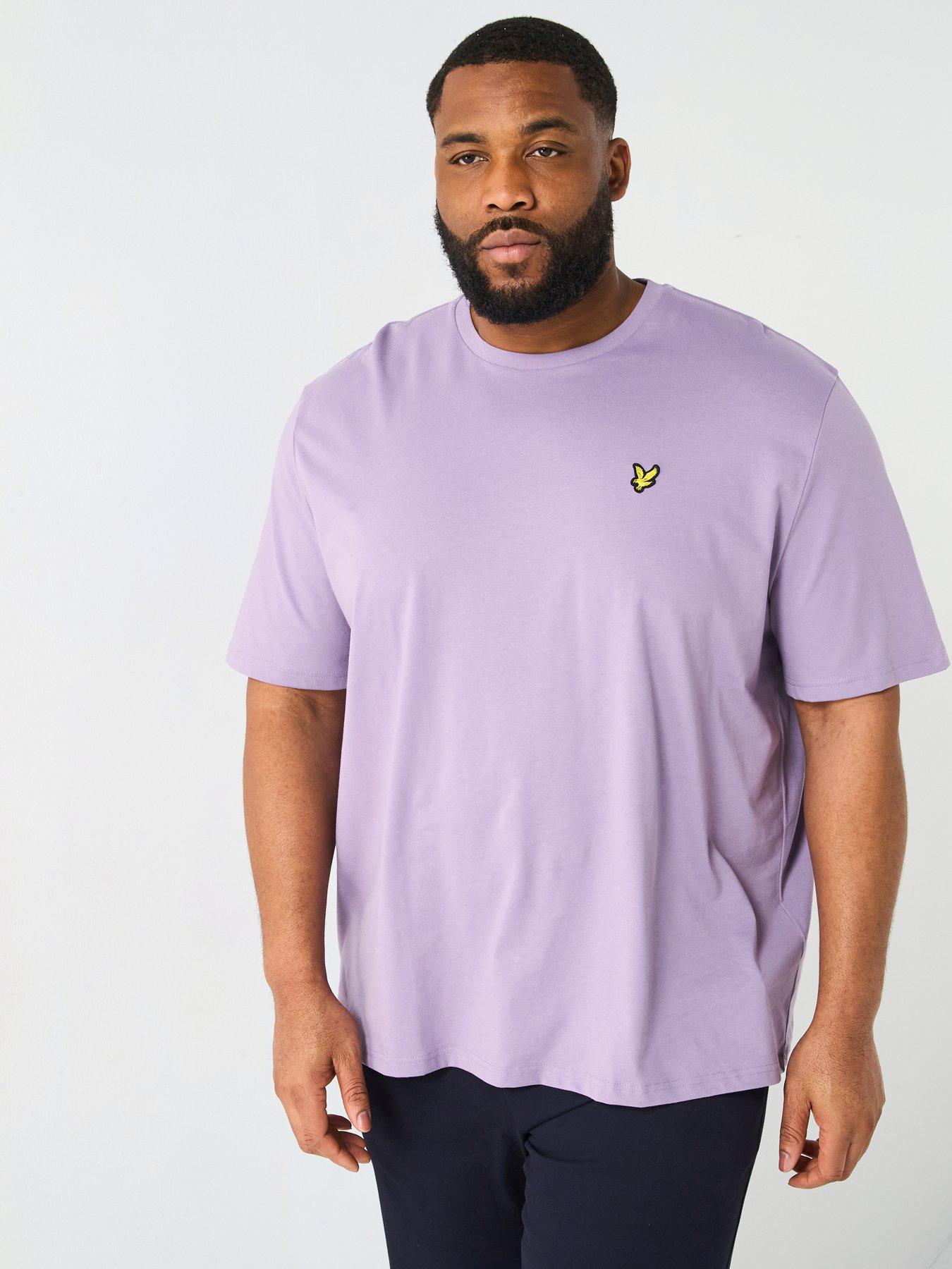 lyle-scott-lyle-amp-scott-big-amp-tall-plain-t-shirt--purple