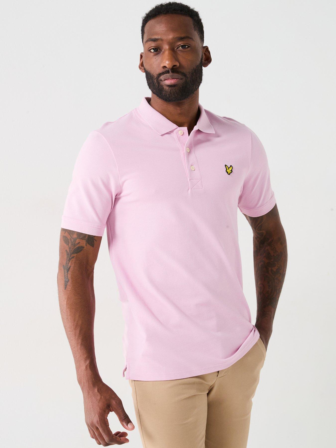 Lyle & Scott Plain Polo Shirt - Pink