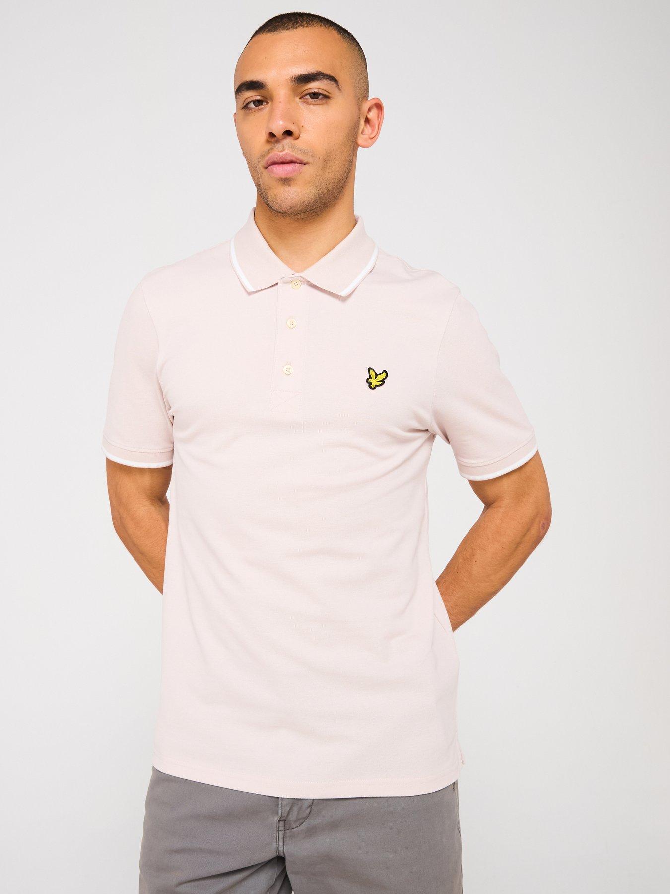 lyle-scott-tipped-polo-shirt-light-pink