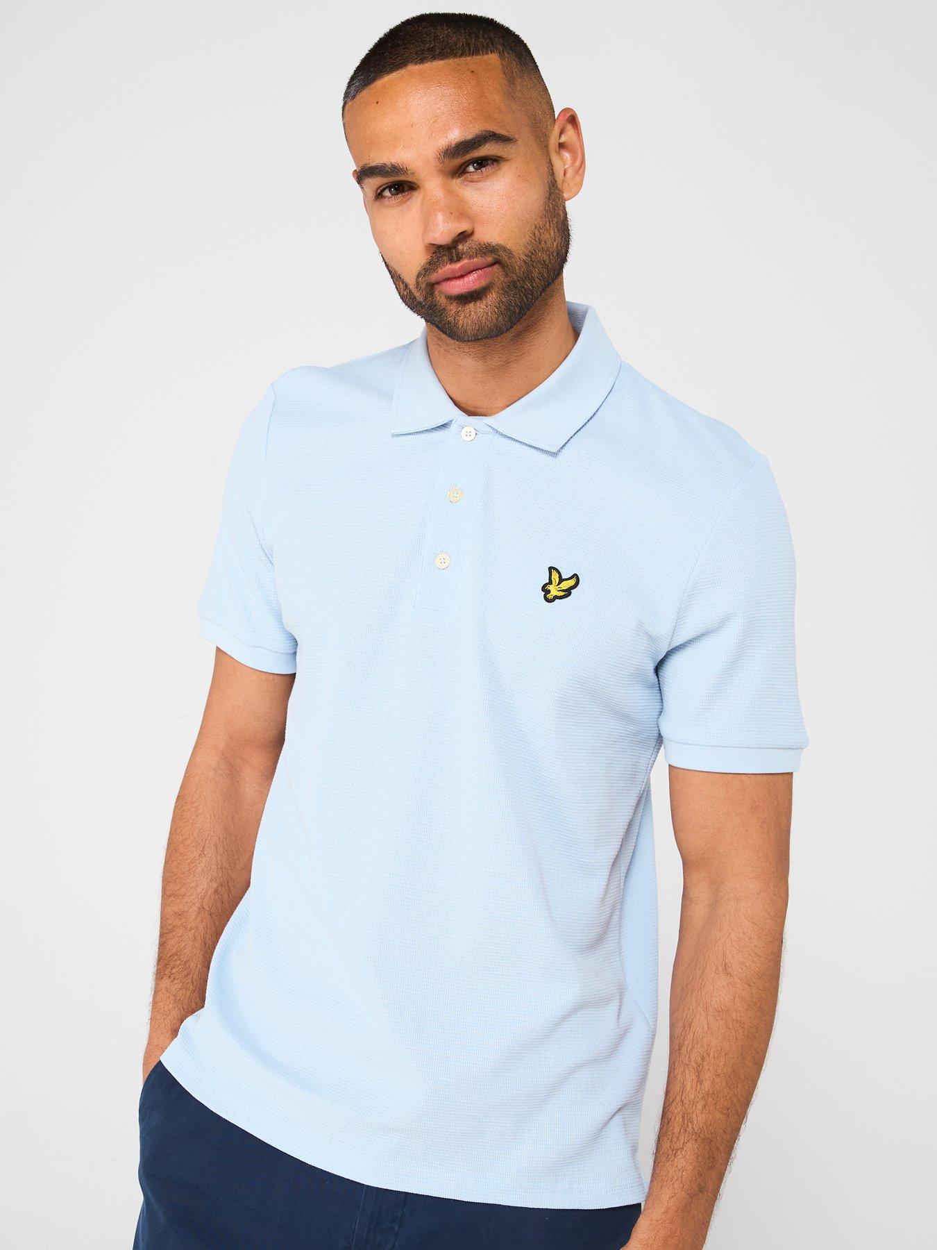 lyle-scott-milano-textured-polo-shirt-blue