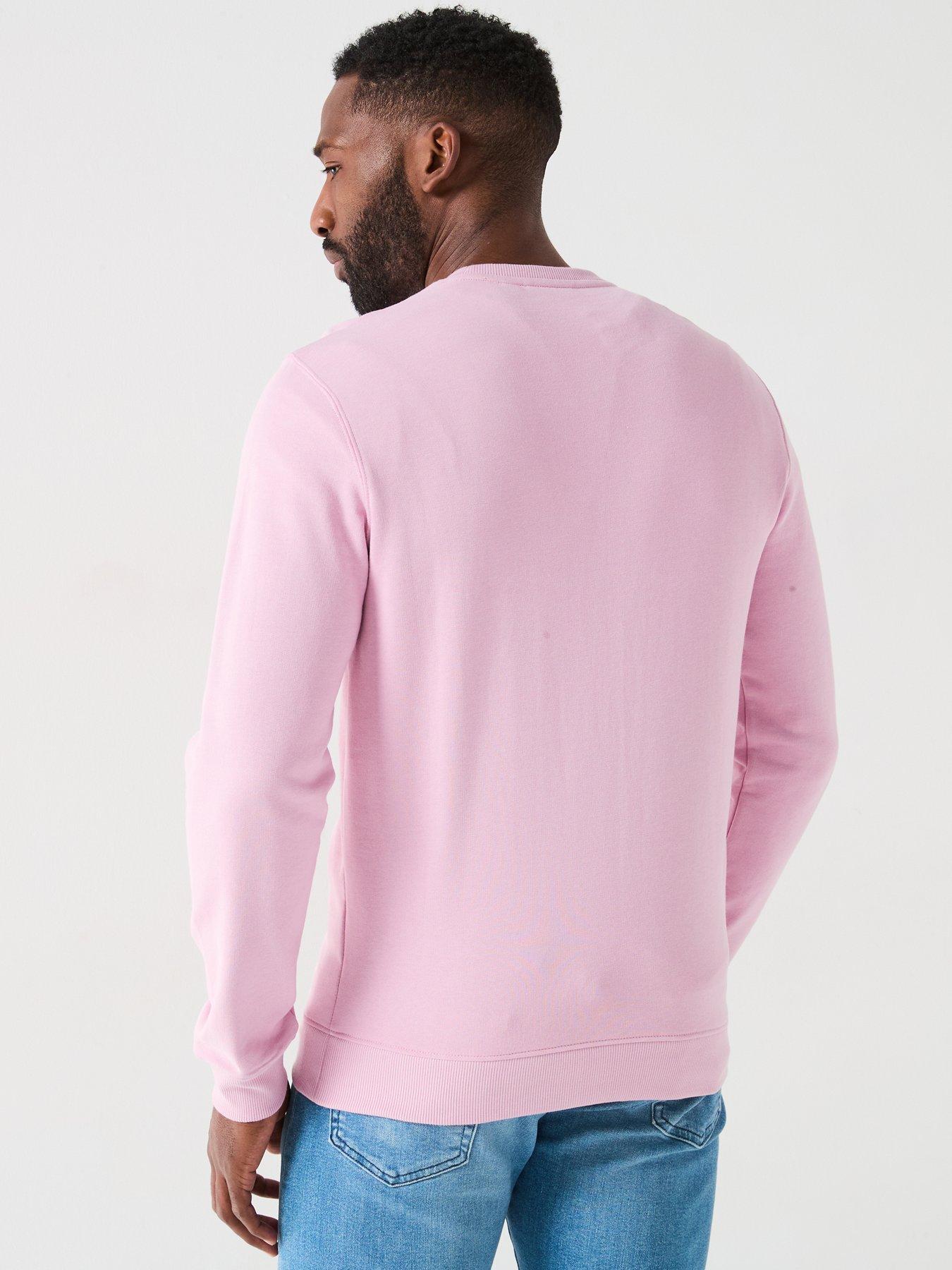  image of lyle-scott-crew-neck-sweat-pink