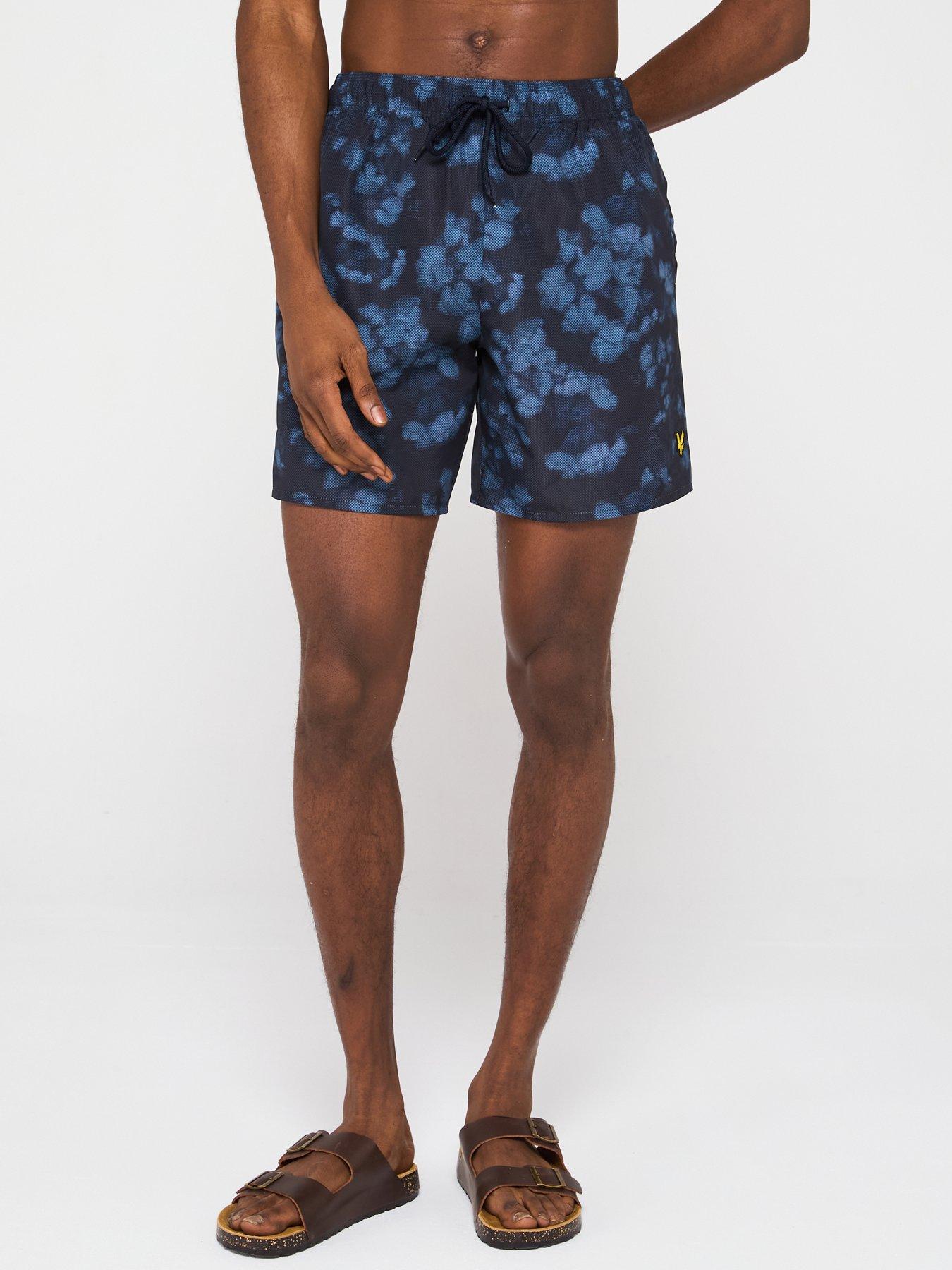 lyle-scott-digital-floral-print-floral-swim-shorts-navy