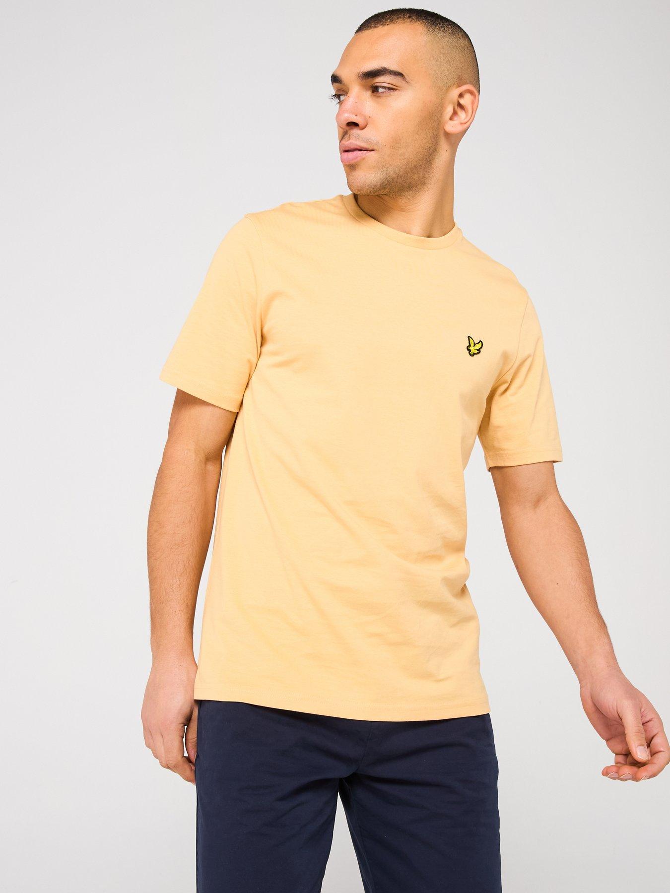 lyle-scott-plain-t-shirt-orange